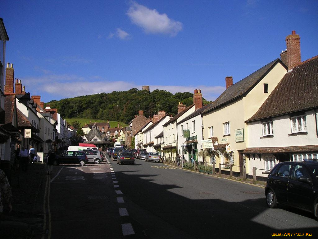 dunster, uk, города, улицы, площади, набережные