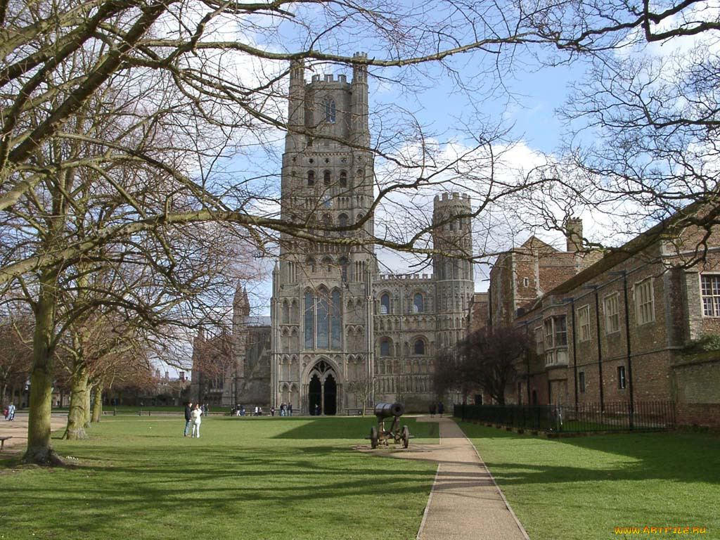 ely, uk, города, дворцы, замки, крепости