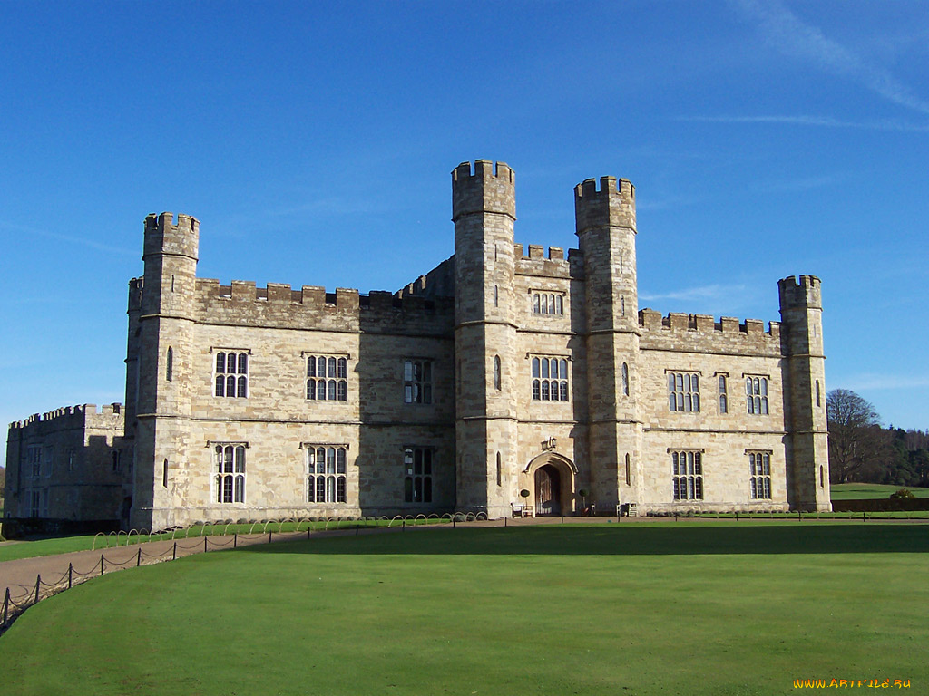 leeds, castle, uk, города, дворцы, замки, крепости