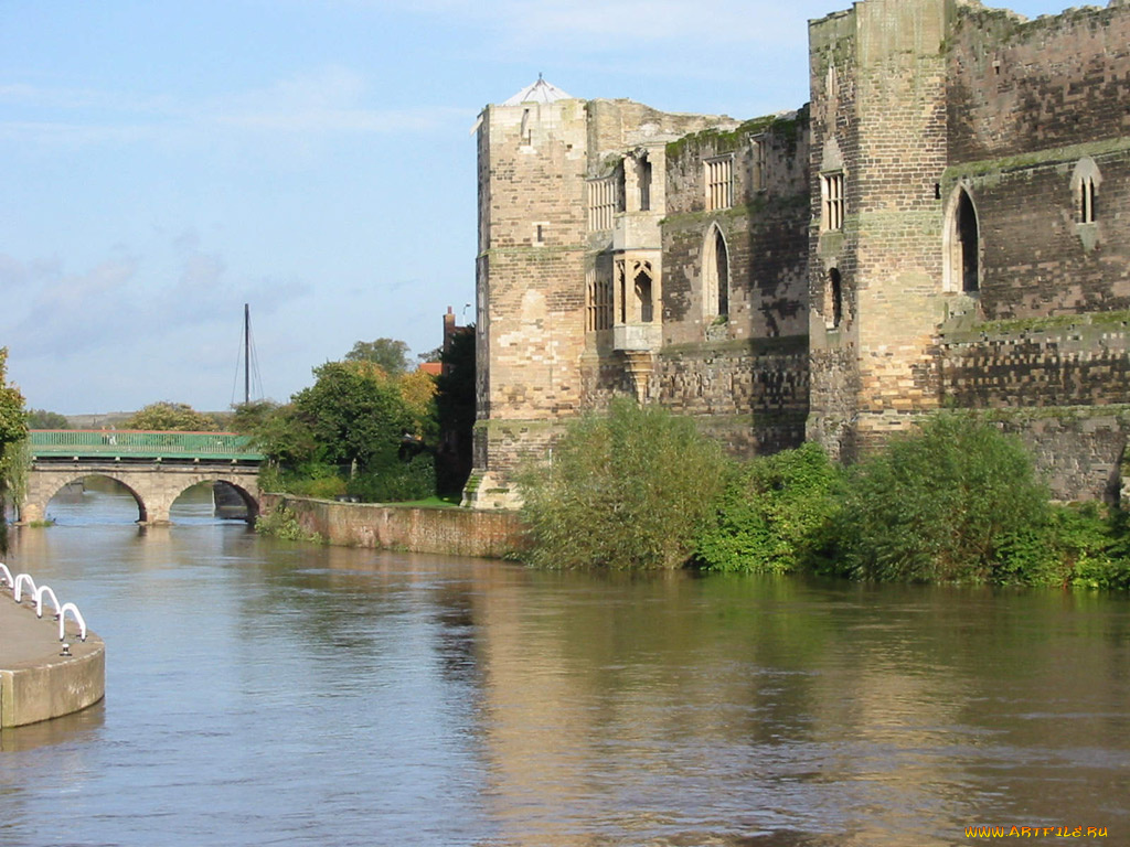 newark, uk, города, дворцы, замки, крепости