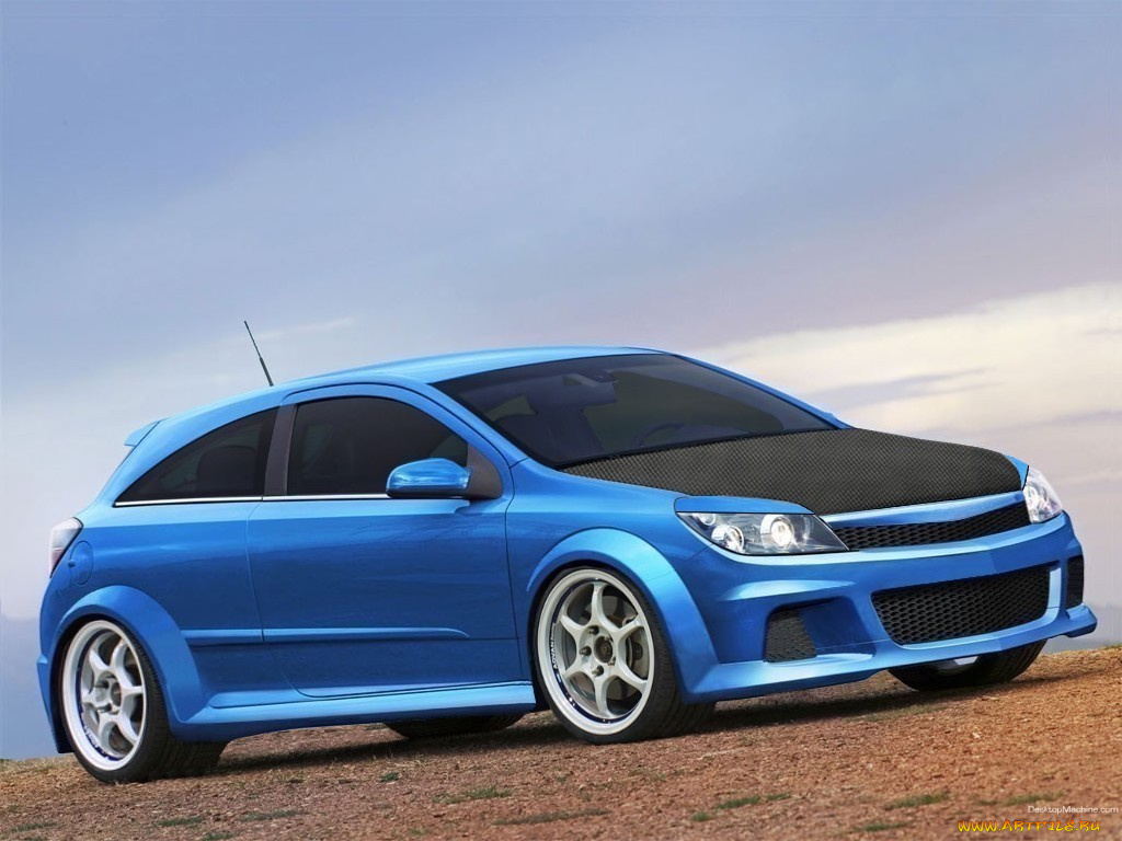 opel, astra, virtual, автомобили