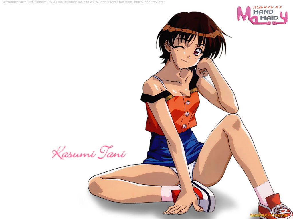 аниме, hand, maid, may