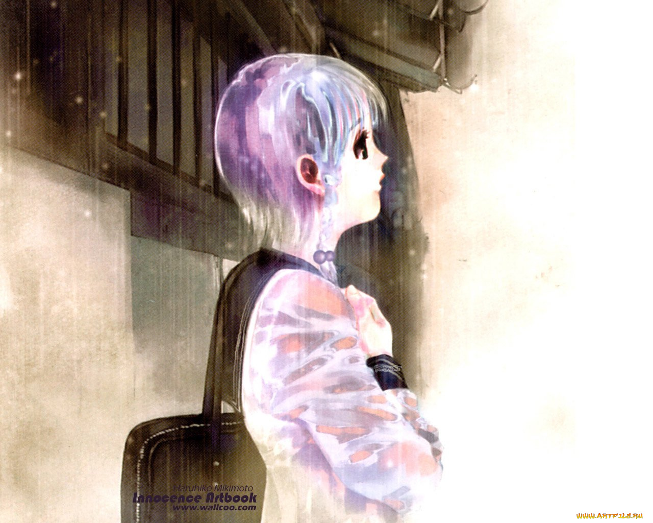 аниме, haruhiko, mikimoto, artbook