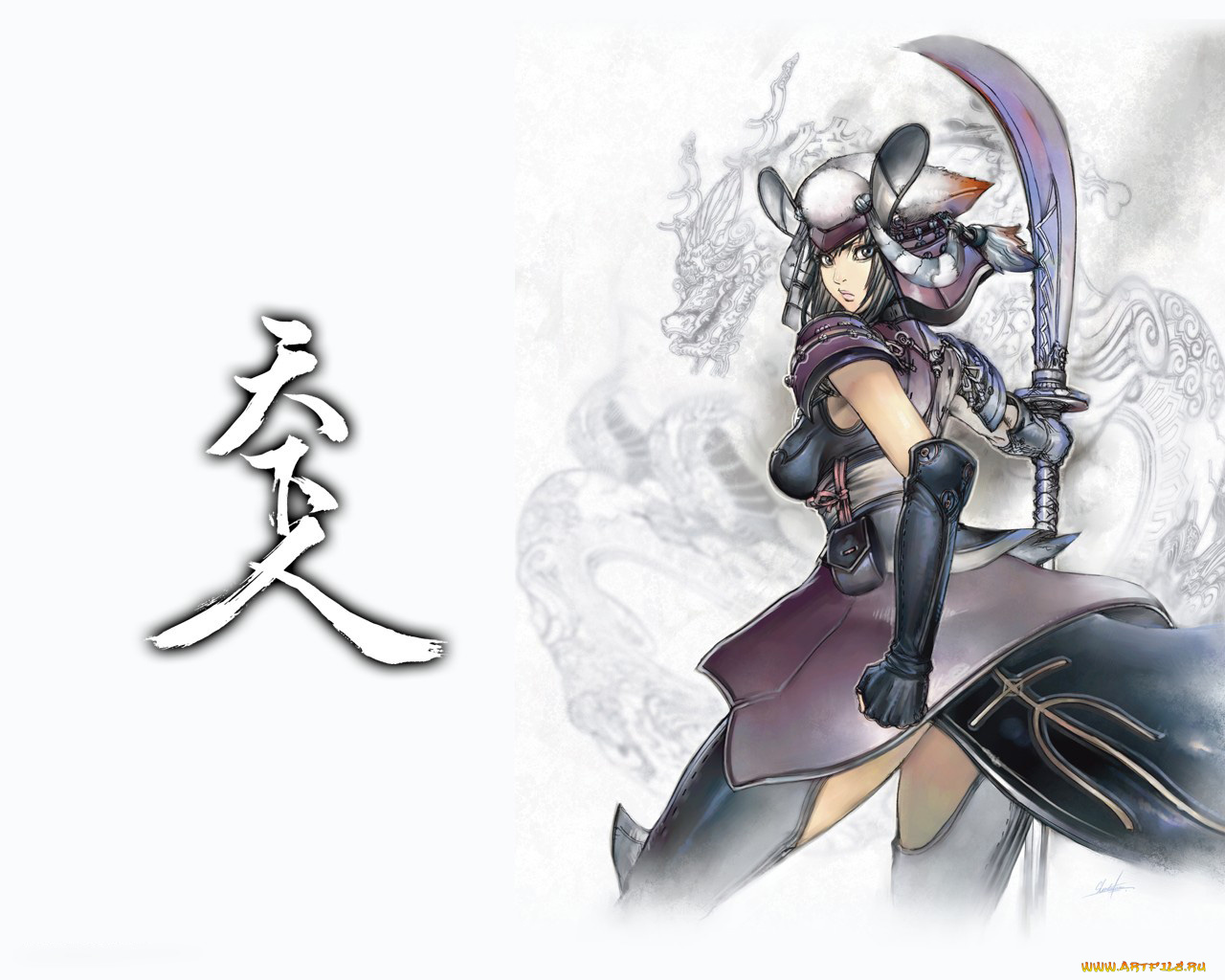 аниме, weapon, blood, technology