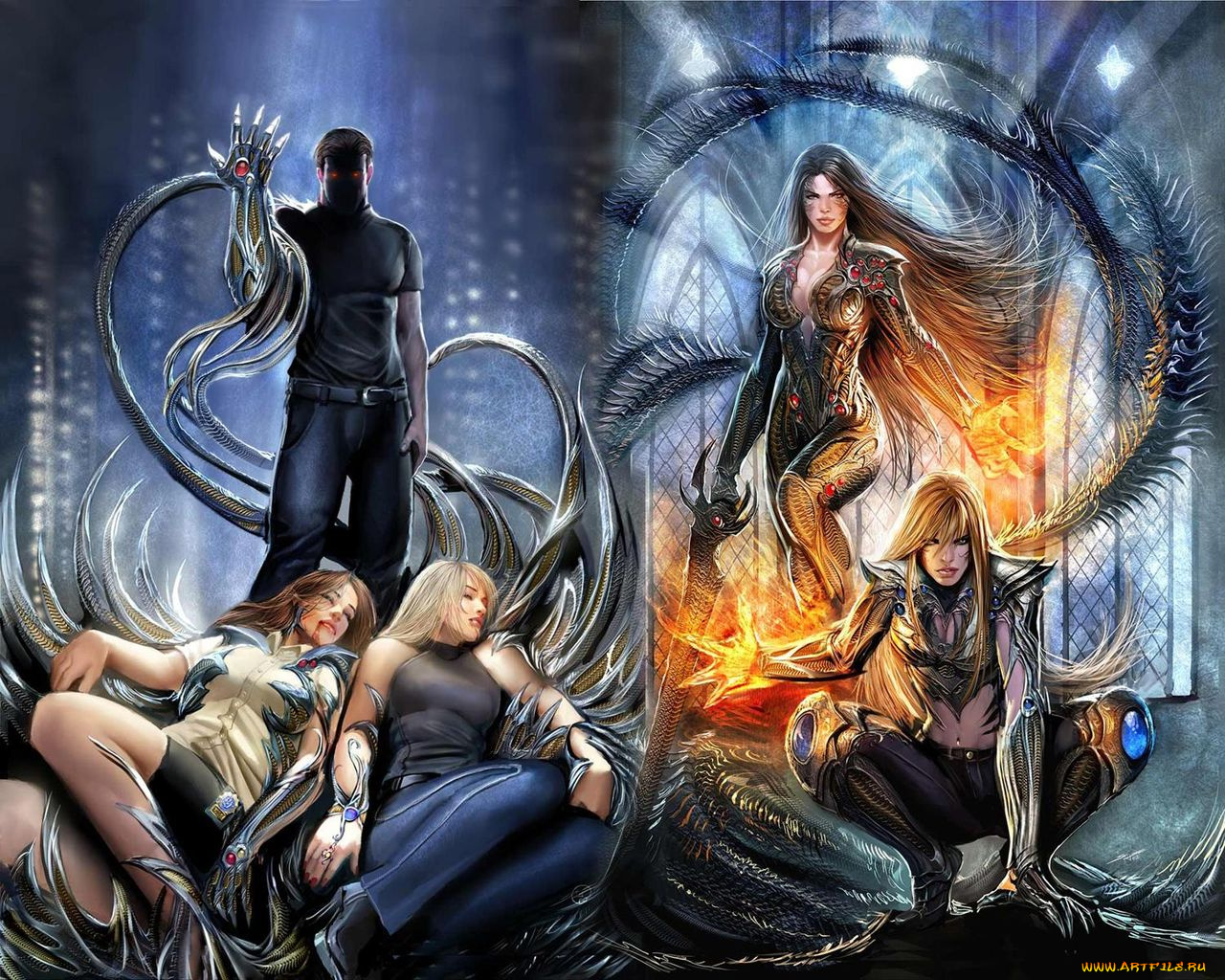 фэнтези, девушки