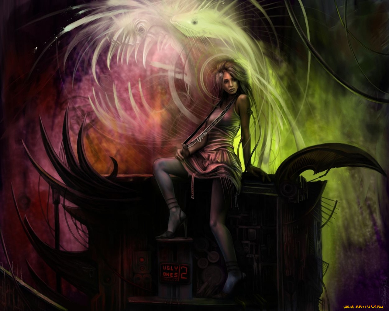 фэнтези, красавицы, чудовища