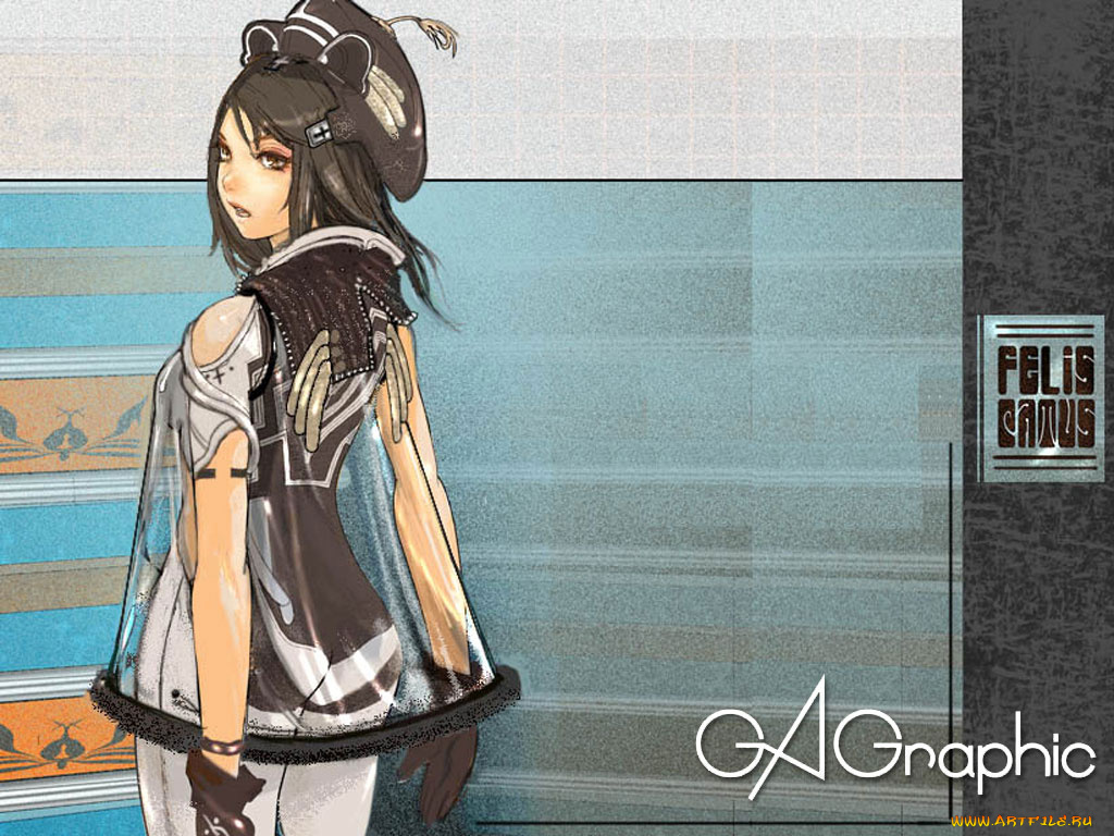 аниме, gagraphic