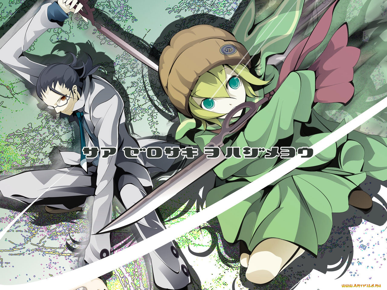 аниме, weapon, blood, technology