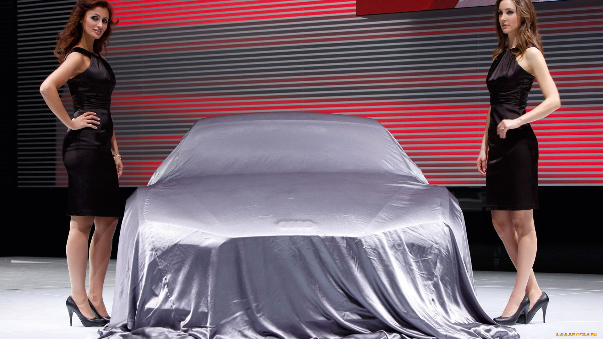 автомобили, авто, девушками