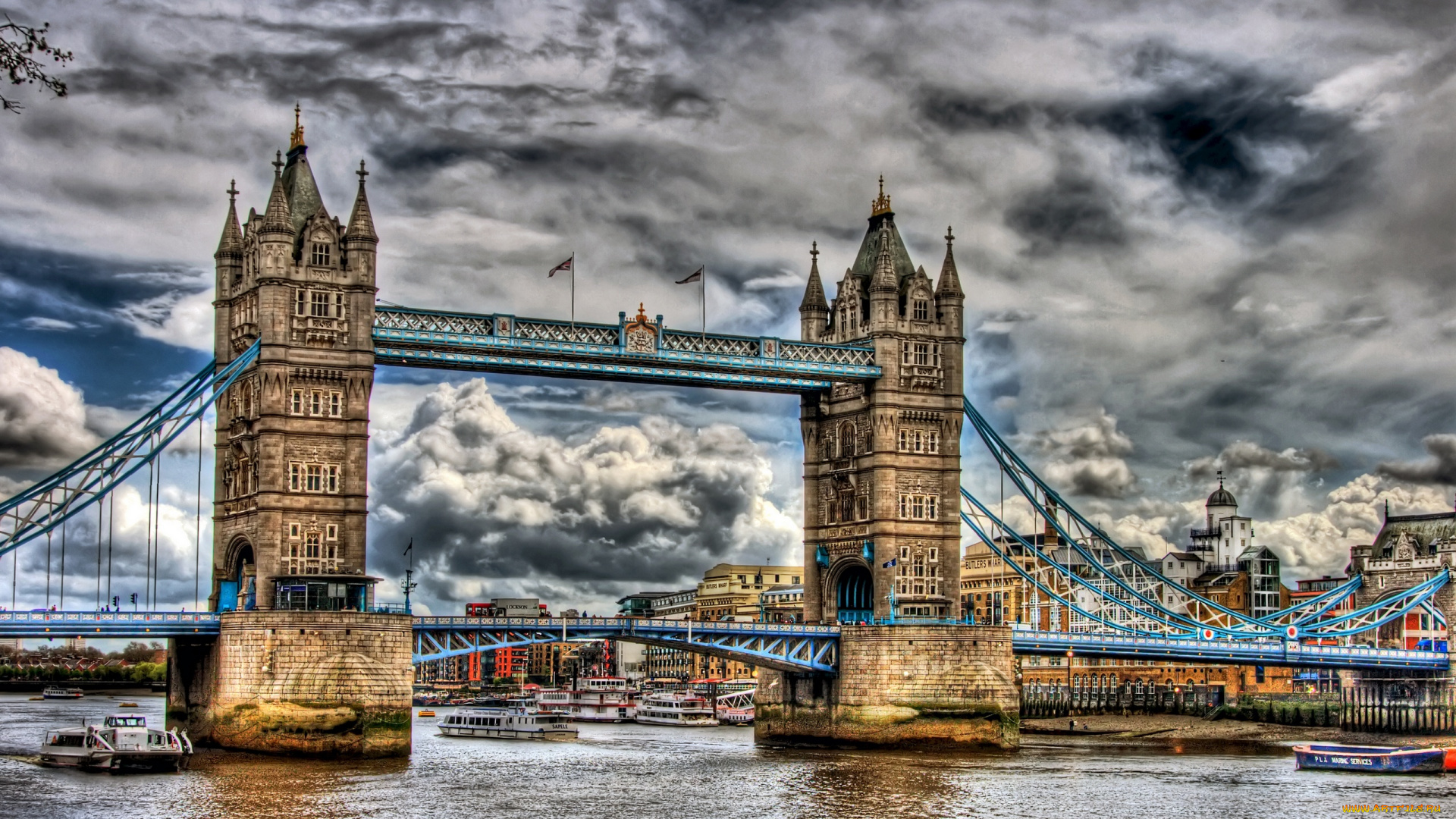 города, лондон, великобритания