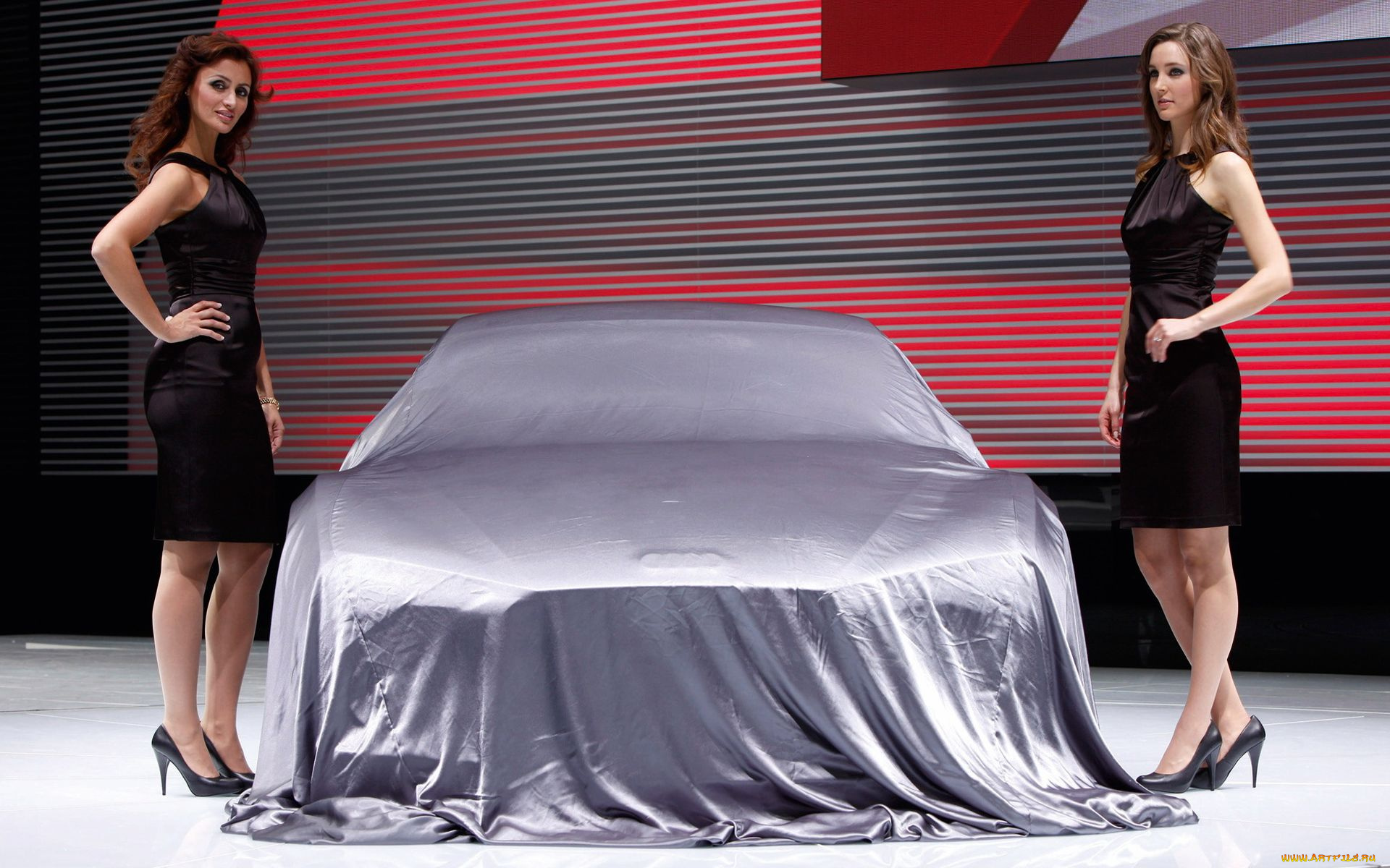 автомобили, авто, девушками