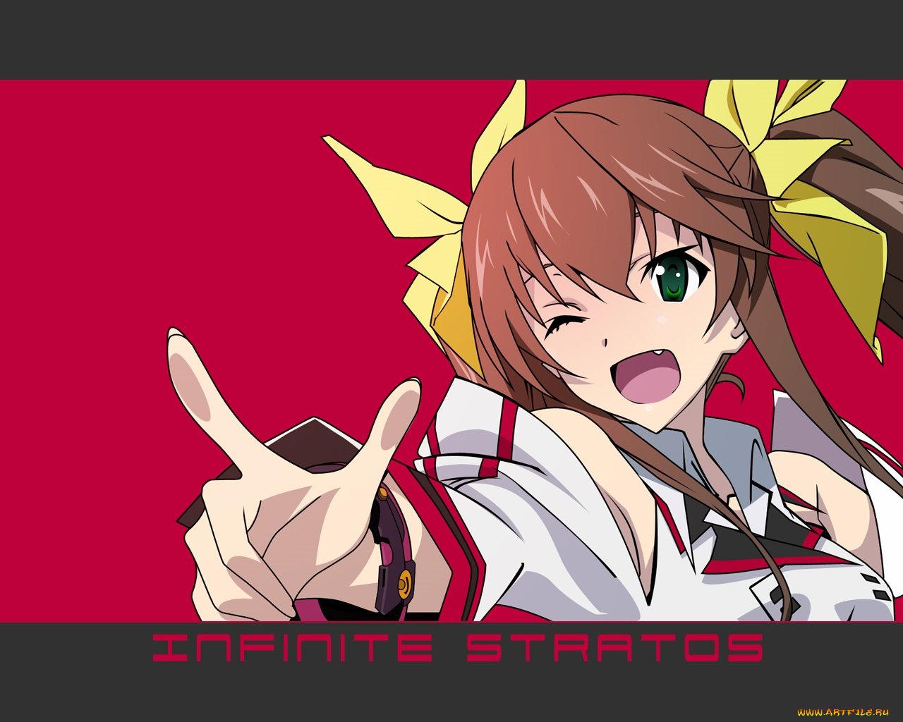 аниме, infinite, stratos