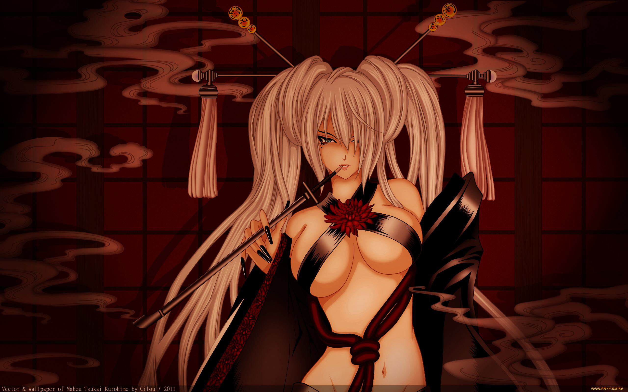mahou, tsukai, kurohime, аниме