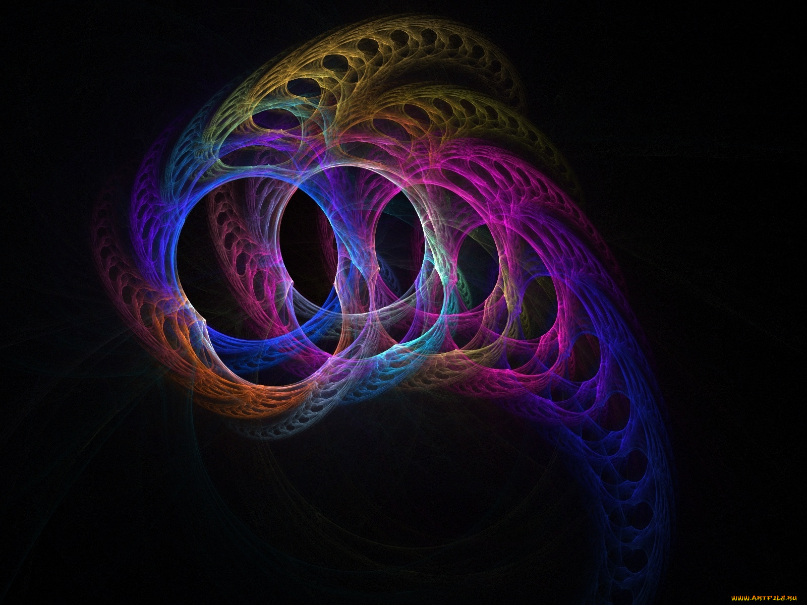 3д, графика, fractal, фракталы, фон