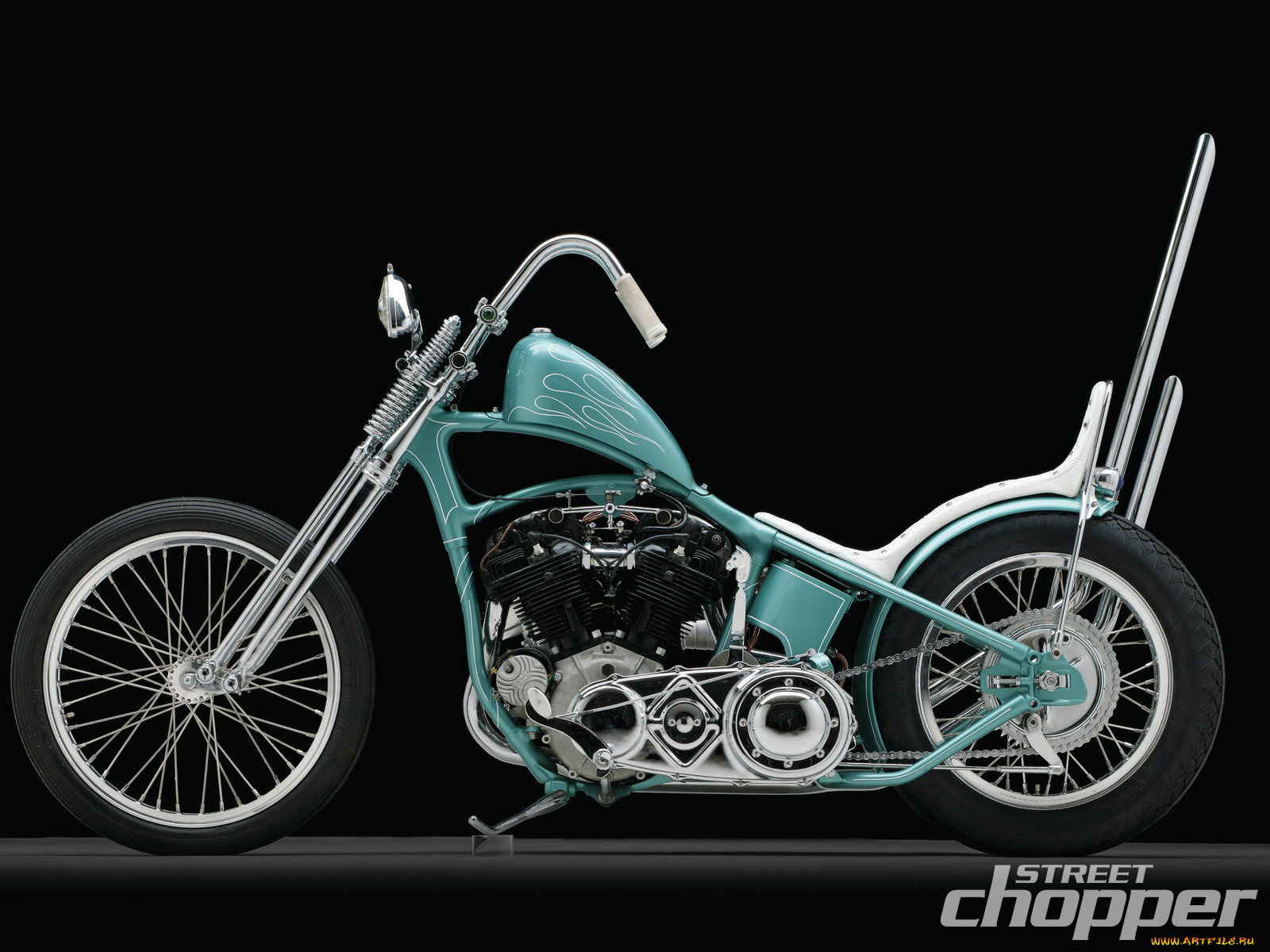 мотоциклы, customs, knucklehead