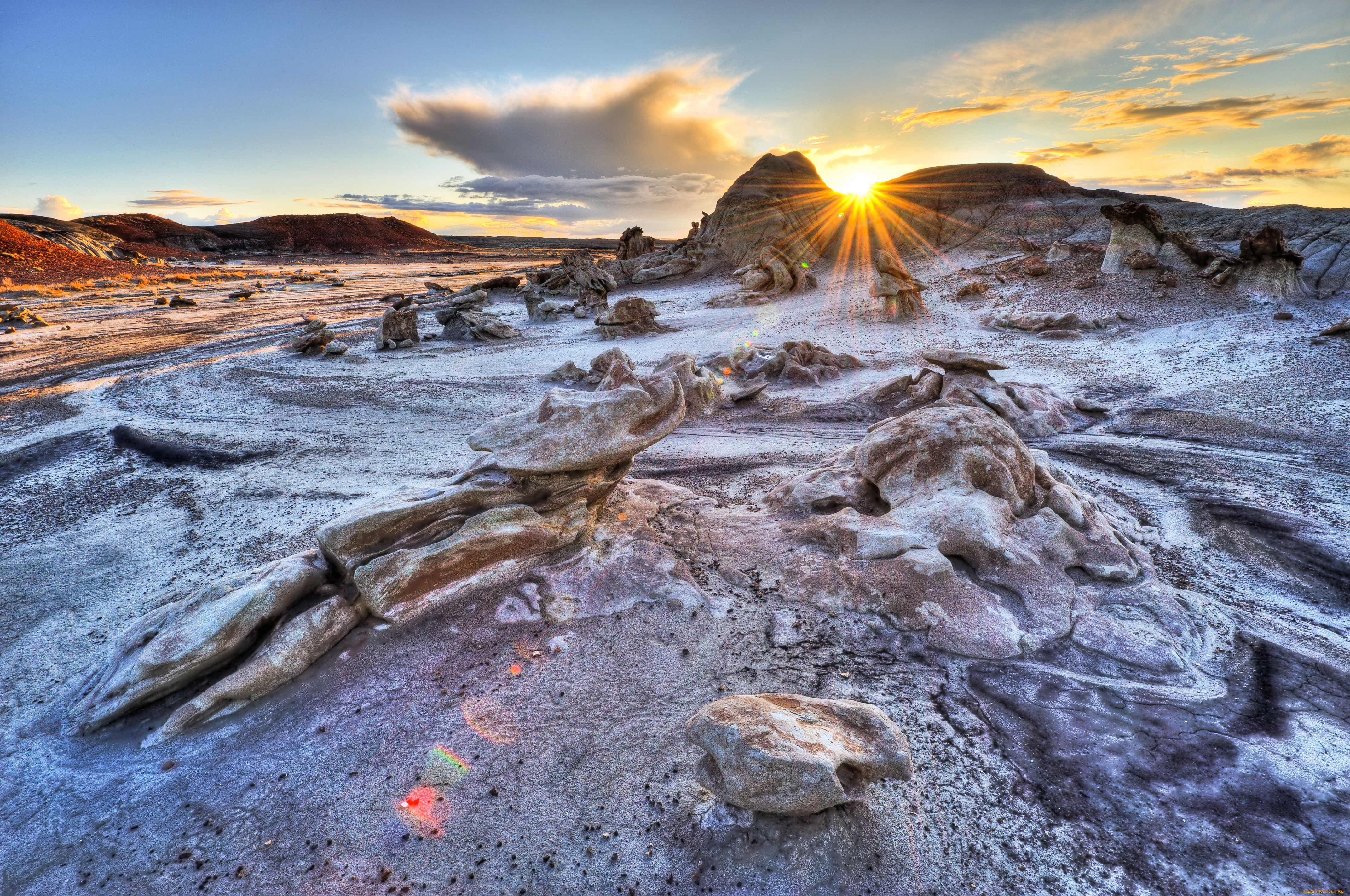 природа, восходы, закаты, горы