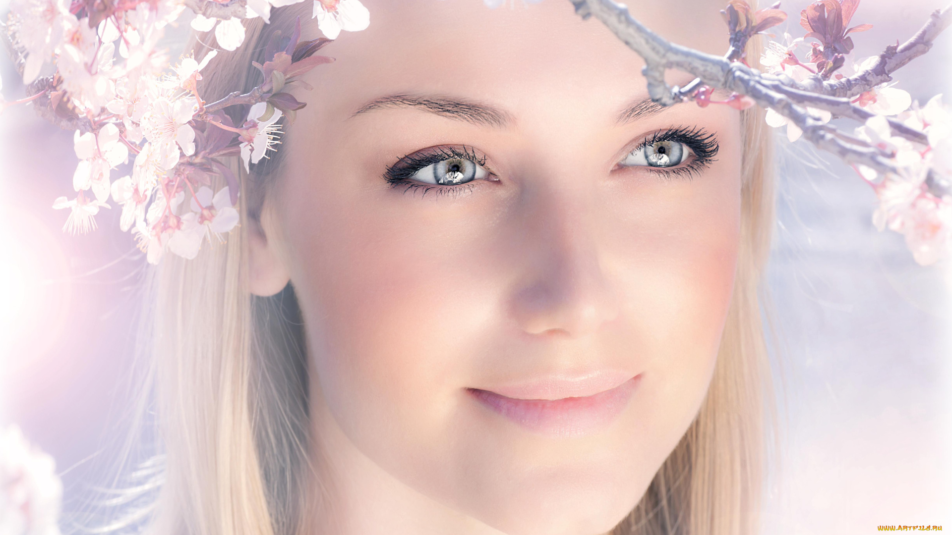 -Unsort, Лица, Портреты, девушки, unsort, лица, портреты, цветение, весна, улыбка, лицо