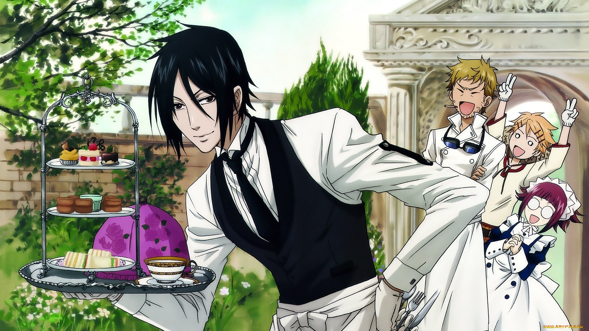 аниме, kuroshitsuji