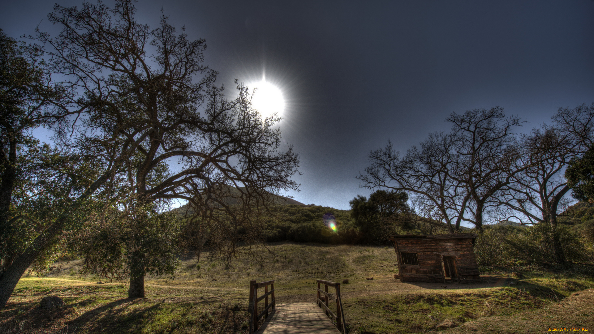 california, malibu, природа, восходы, закаты, пейзаж, луна