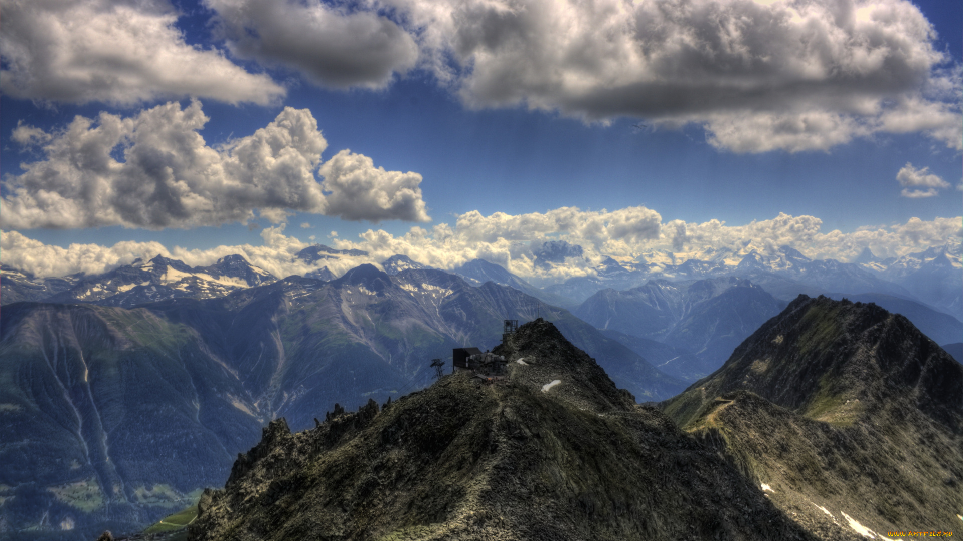 eggishorn, швейцария, природа, горы