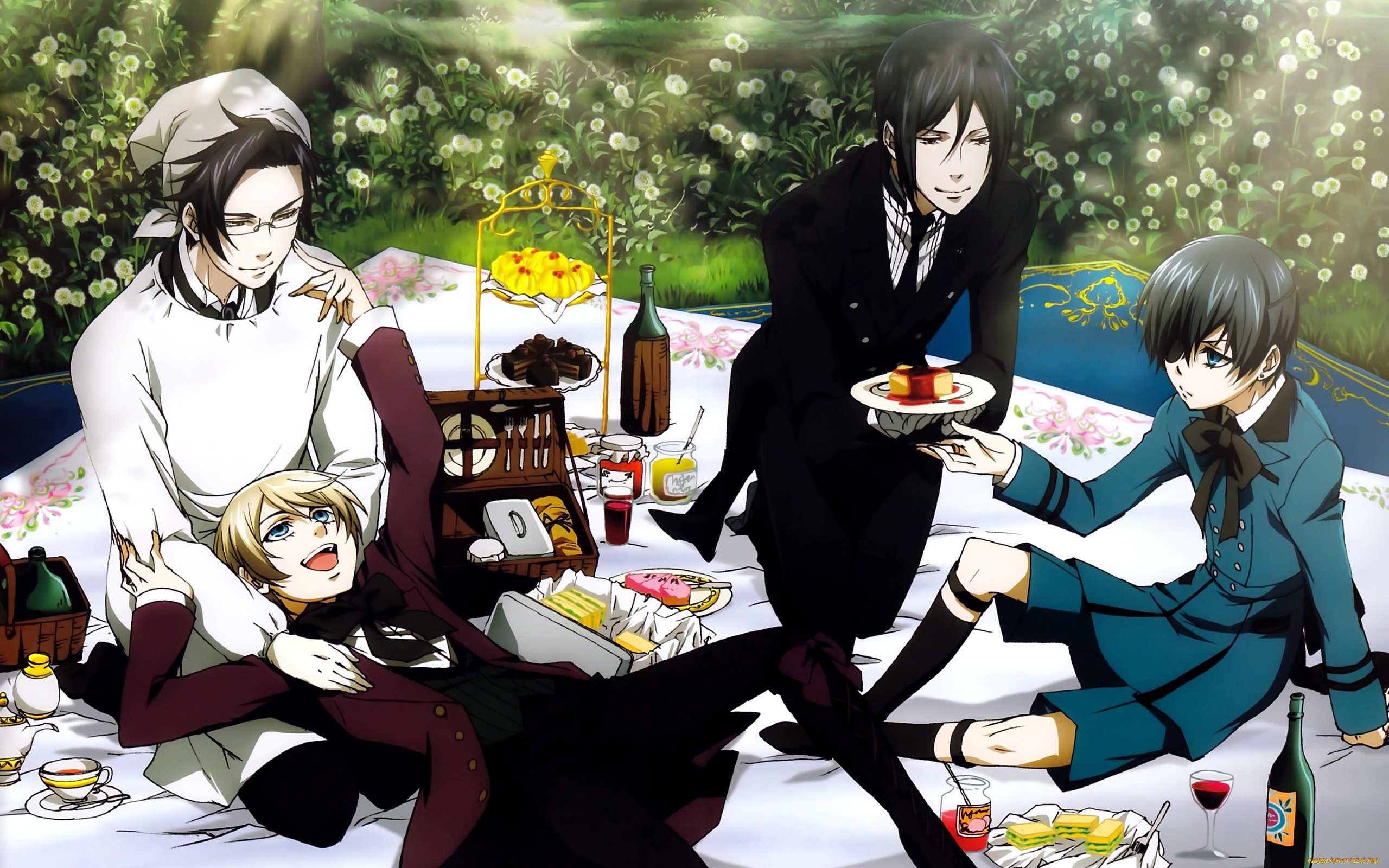 аниме, kuroshitsuji