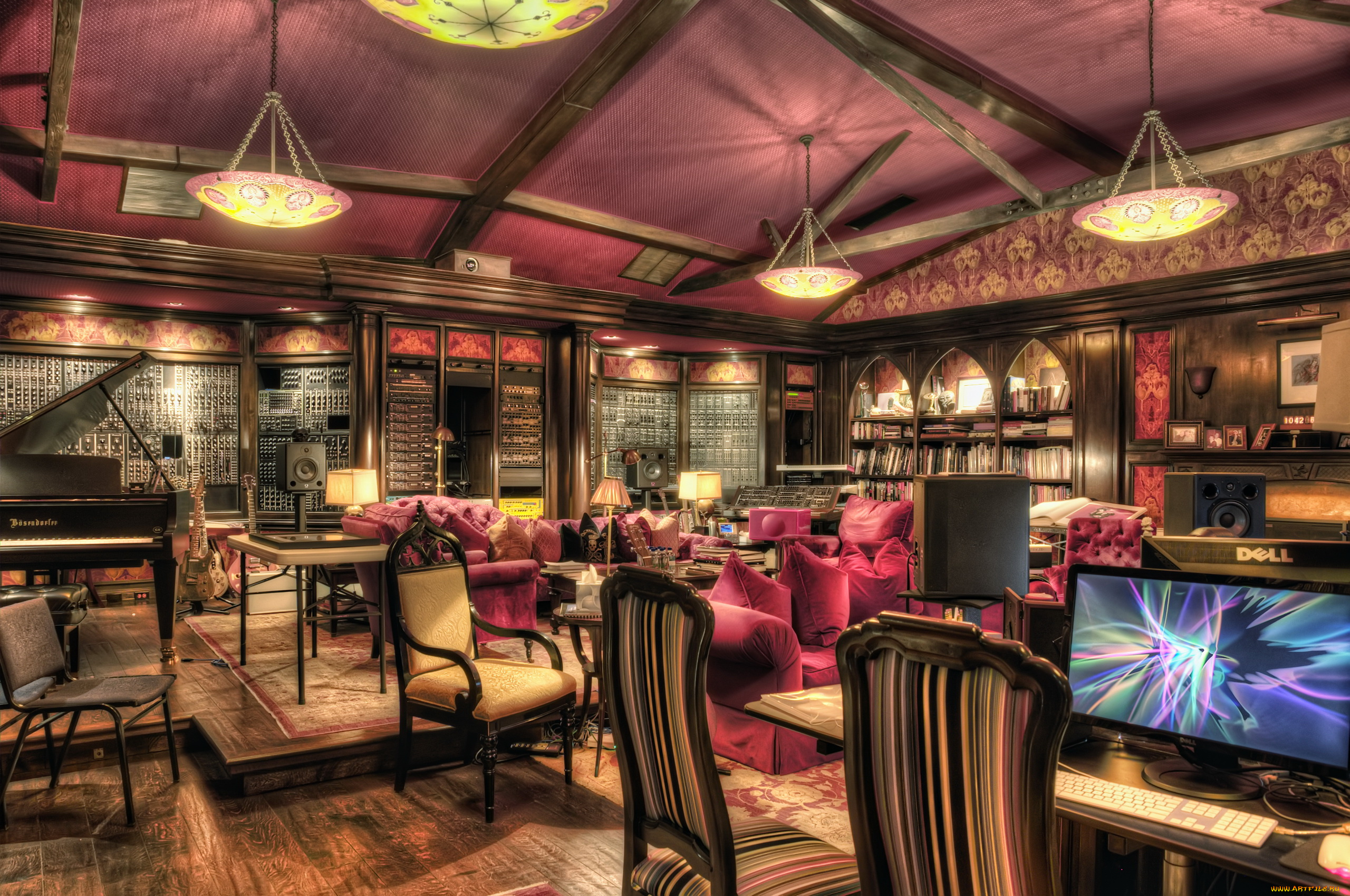 интерьер, гостиная, ресторан