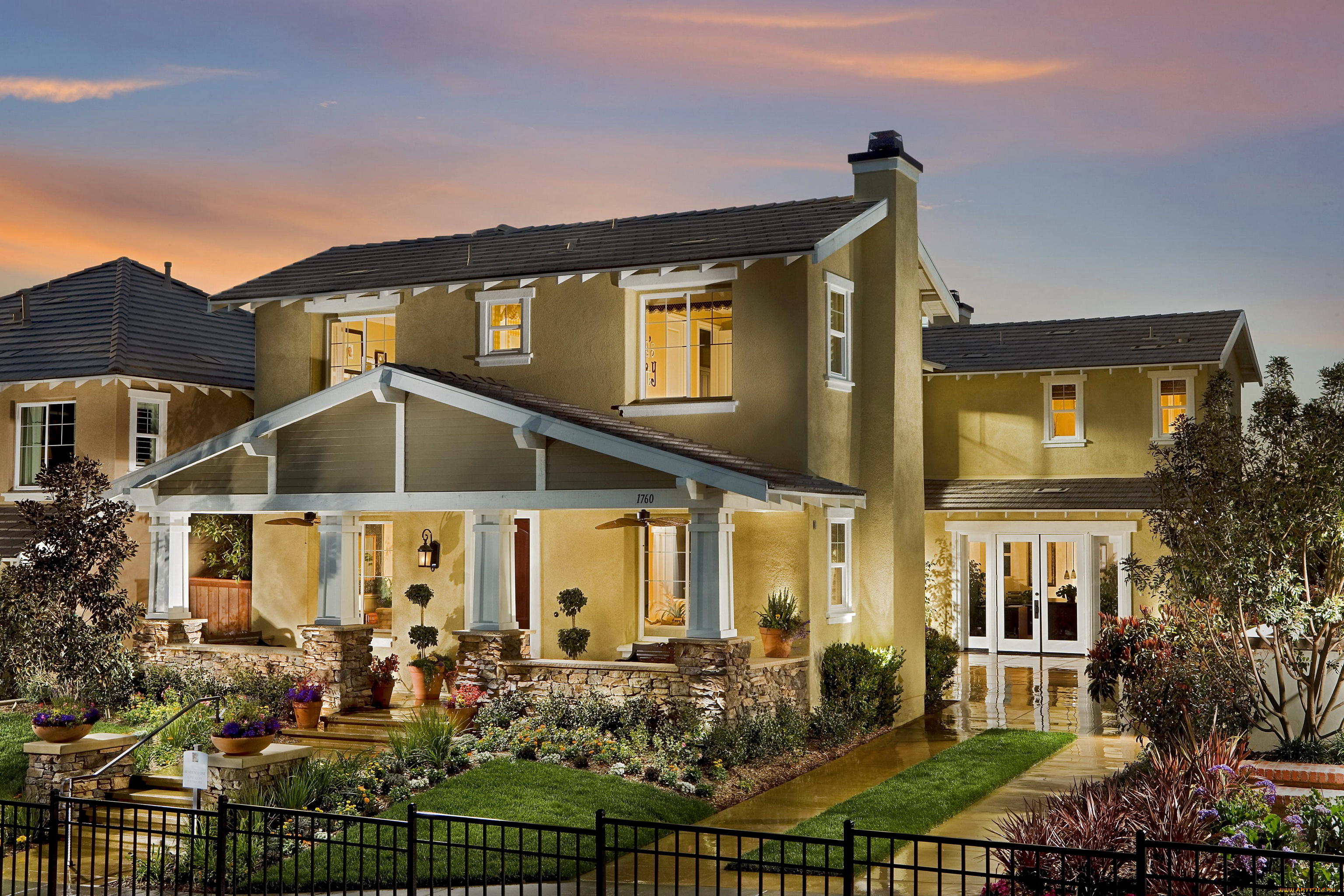 города, здания, дома, дом, ландшафт