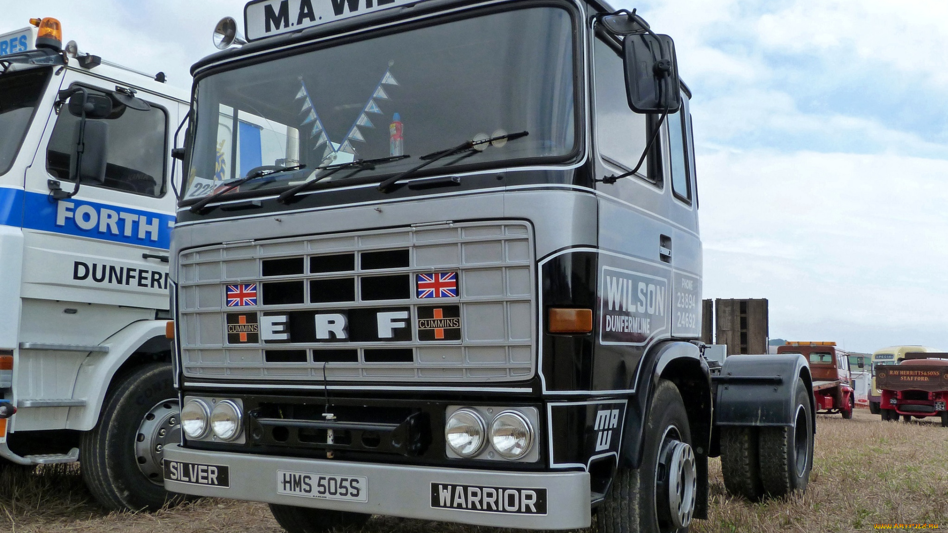 автомобили, грузовики, седельный, тягач