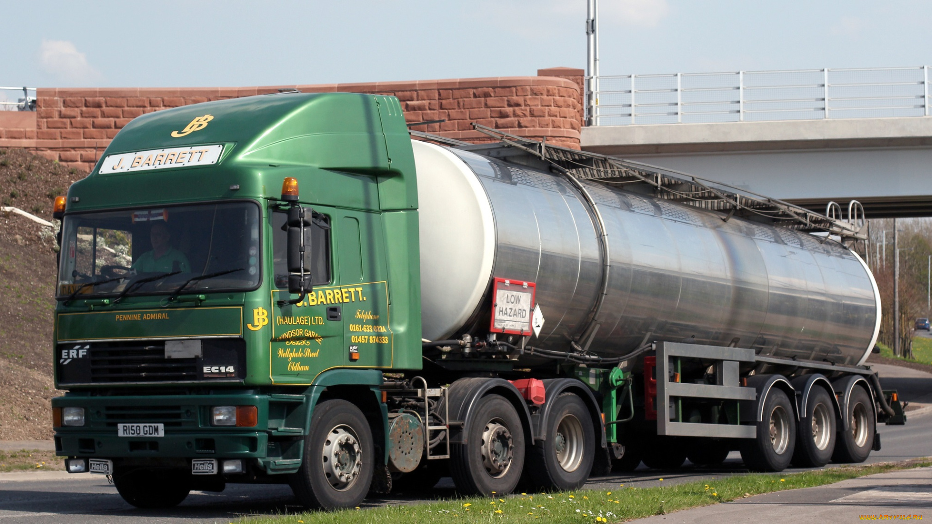 автомобили, грузовики, тяжелый, грузовик, тягач, цистерна