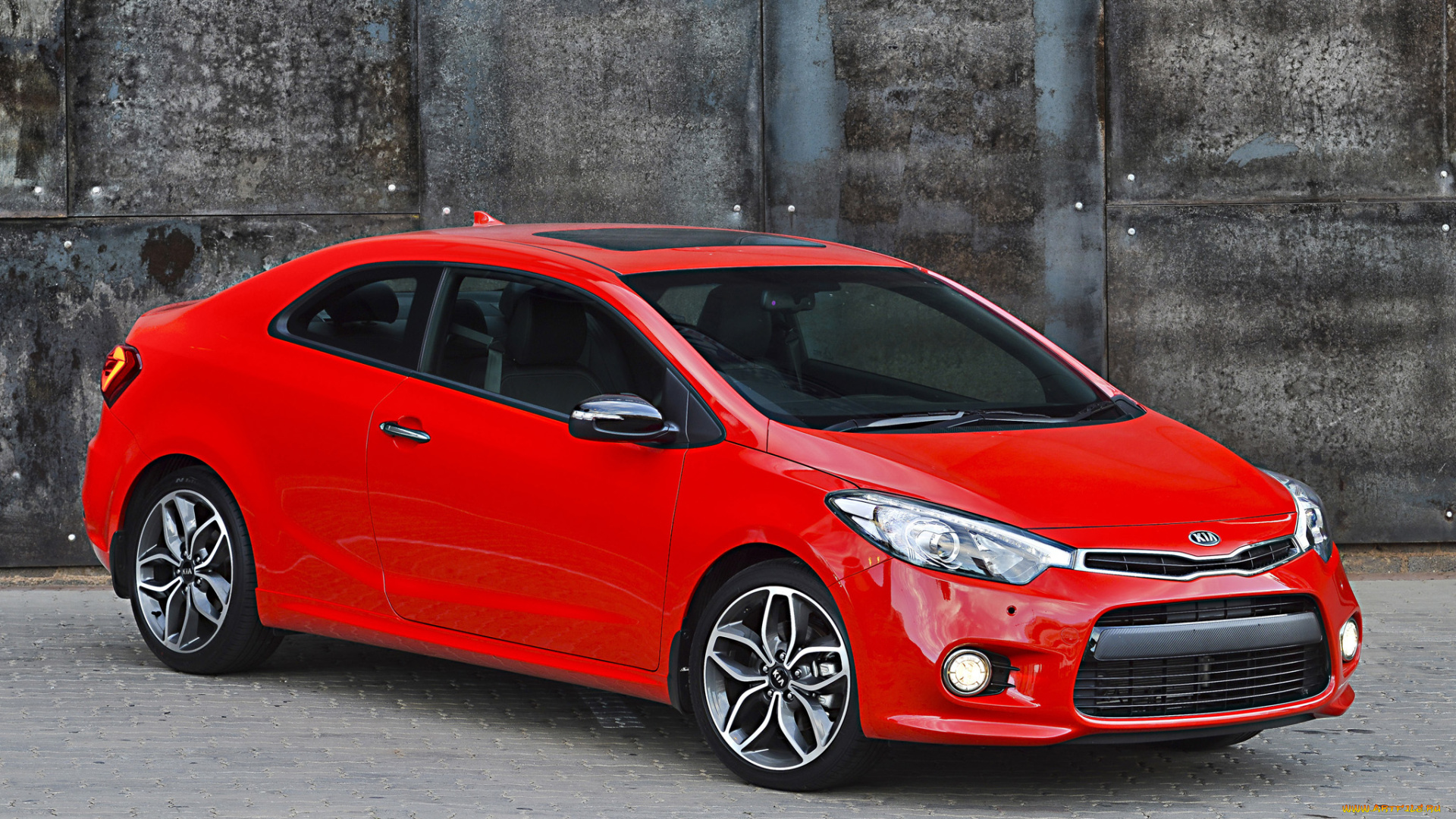 автомобили, kia, красный, 2014, za-spec, koup, cerato