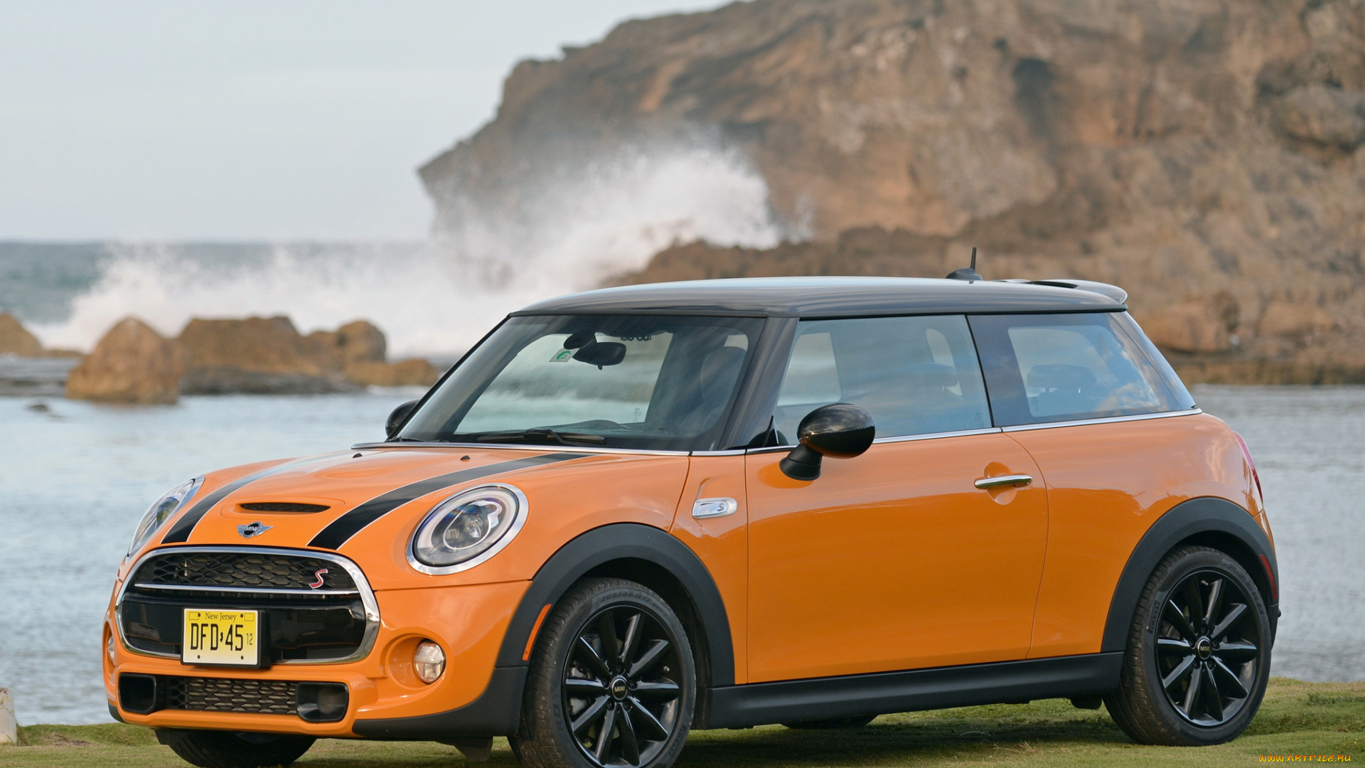 автомобили, mini, желтый, 2014, f56, us-spec, cooper, s