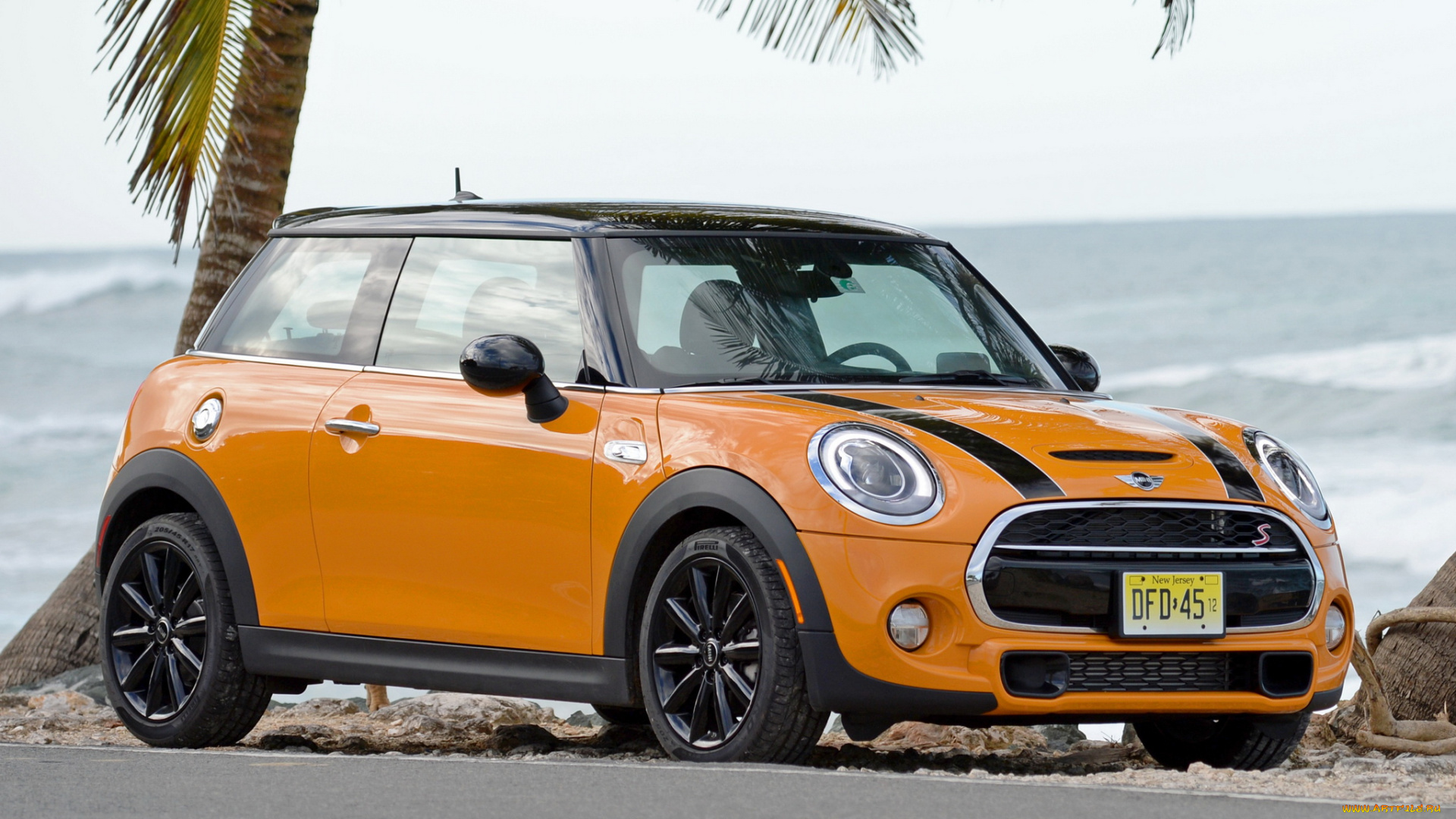 автомобили, mini, желтый, 2014, f56, us-spec, cooper, s