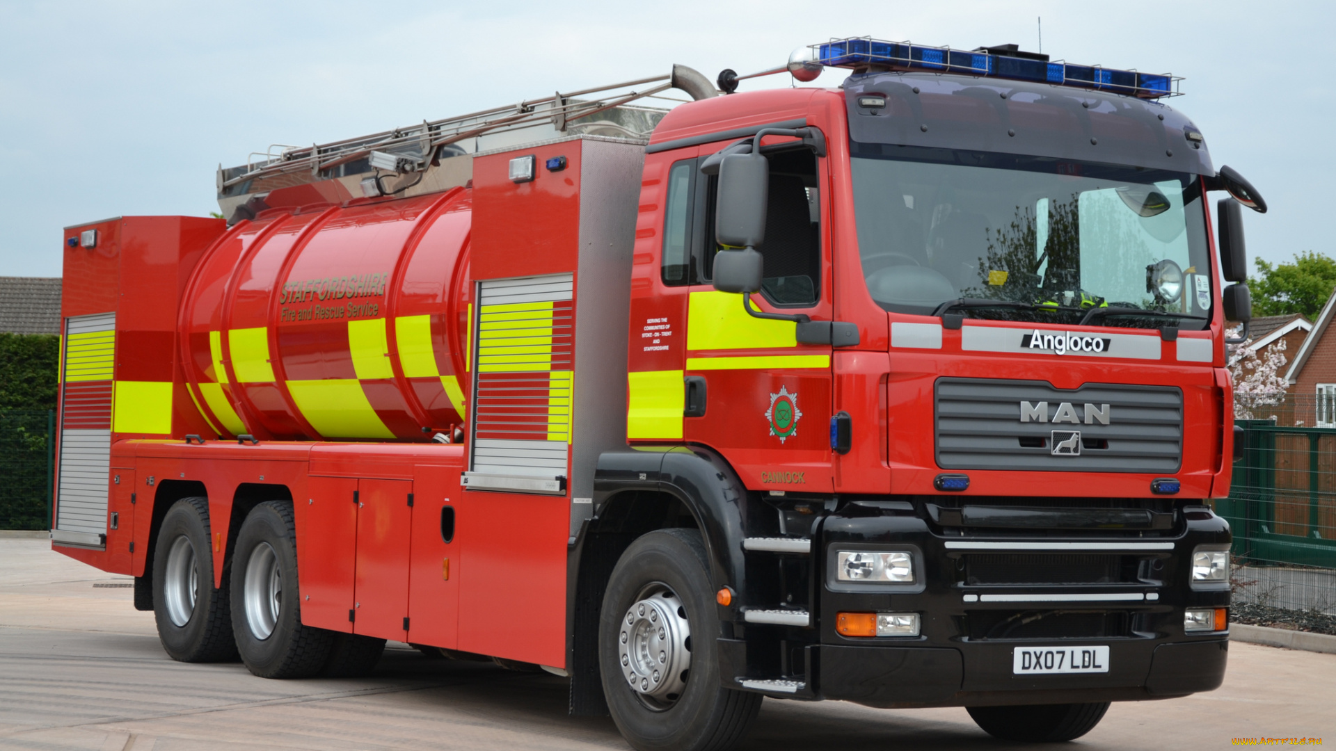 автомобили, пожарные, машины, спецтехника, автомобиль, пожарный, красный, колеса, дорога