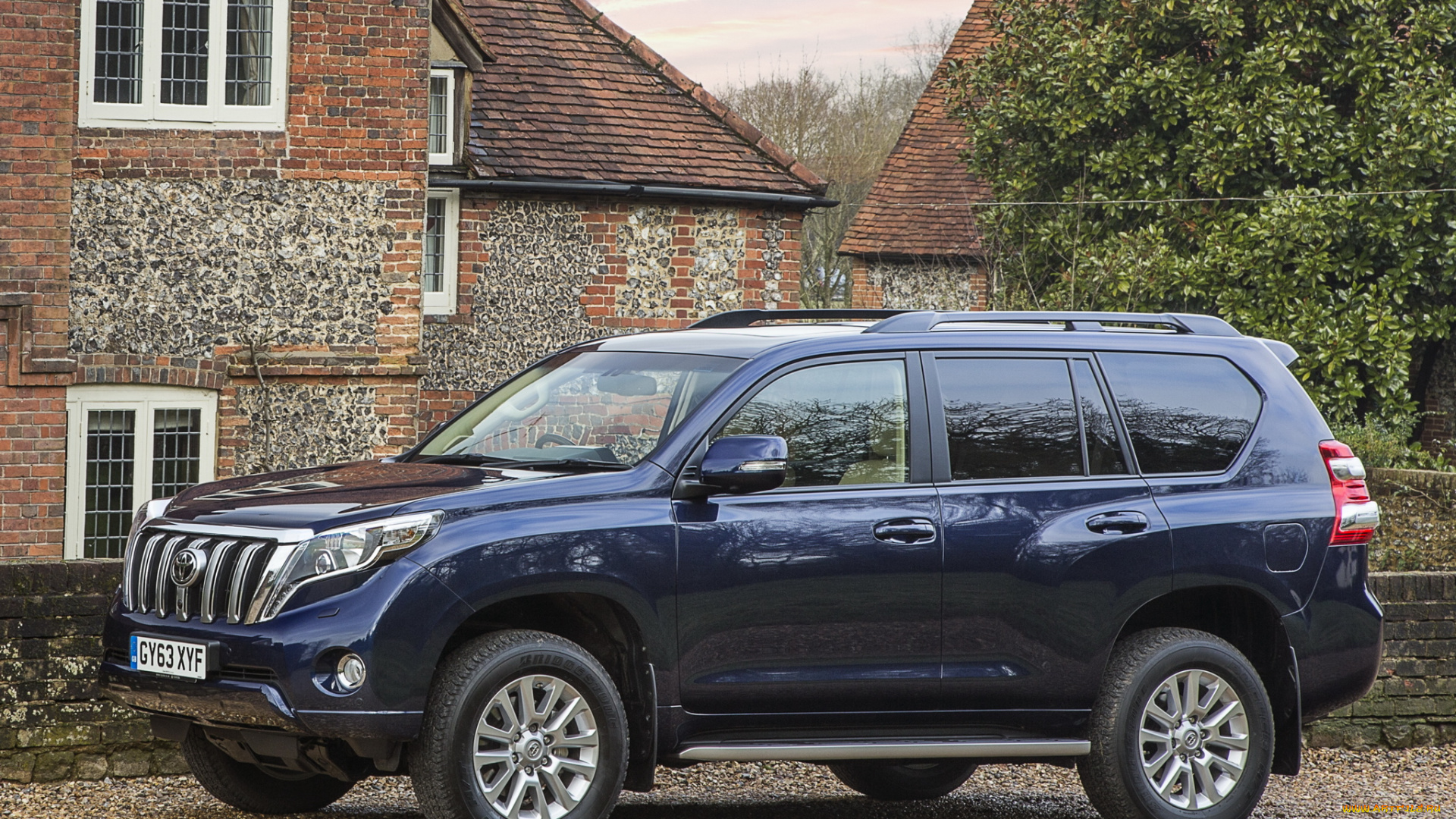 автомобили, toyota, uk-spec, cruiser, land, синий, 2014, 150