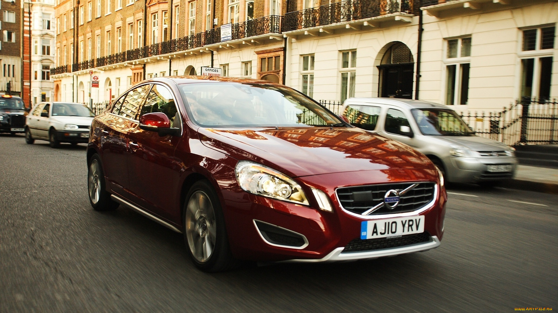 автомобили, выставки, и, уличные, фото, машины, volvo, s60