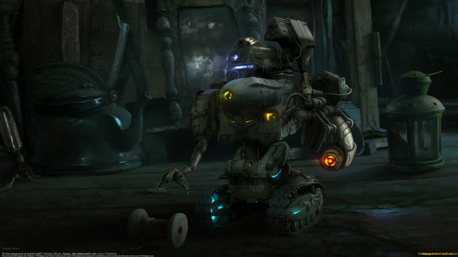 sergey, musin, фэнтези, роботы, , киборги, , механизмы, sergey, musin, робот