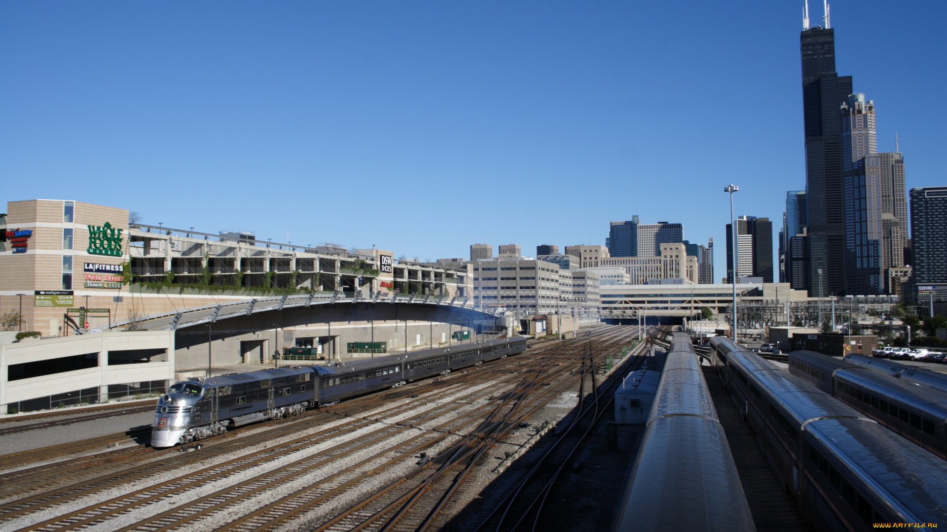 техника, поезда, состав, локомотив, рельсы