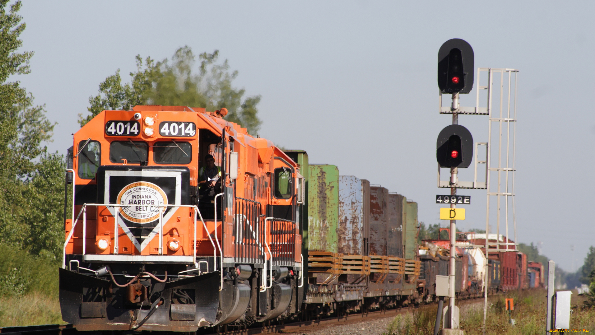 техника, поезда, состав, рельсы, локомотив