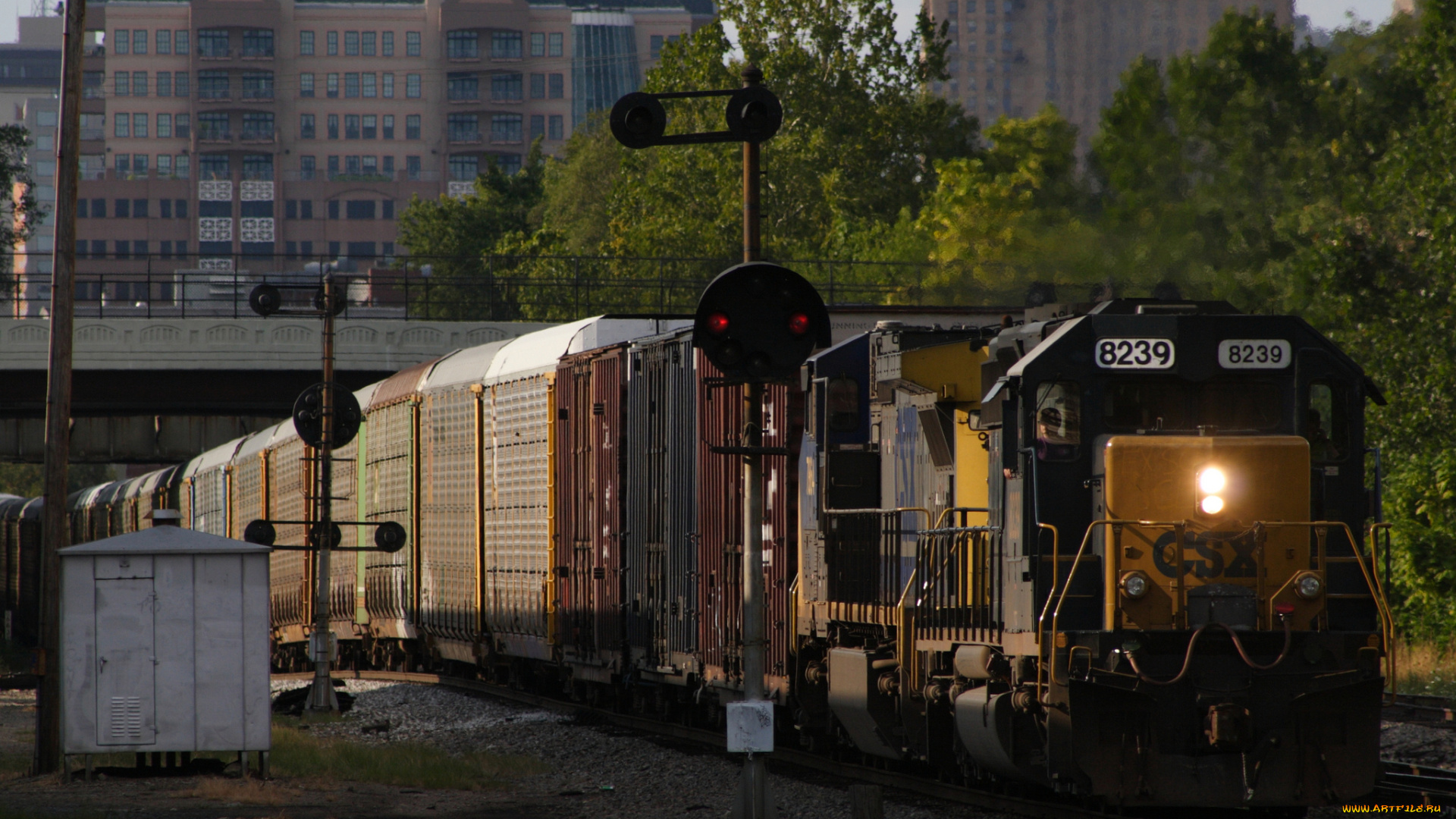 техника, поезда, состав, рельсы, локомотив