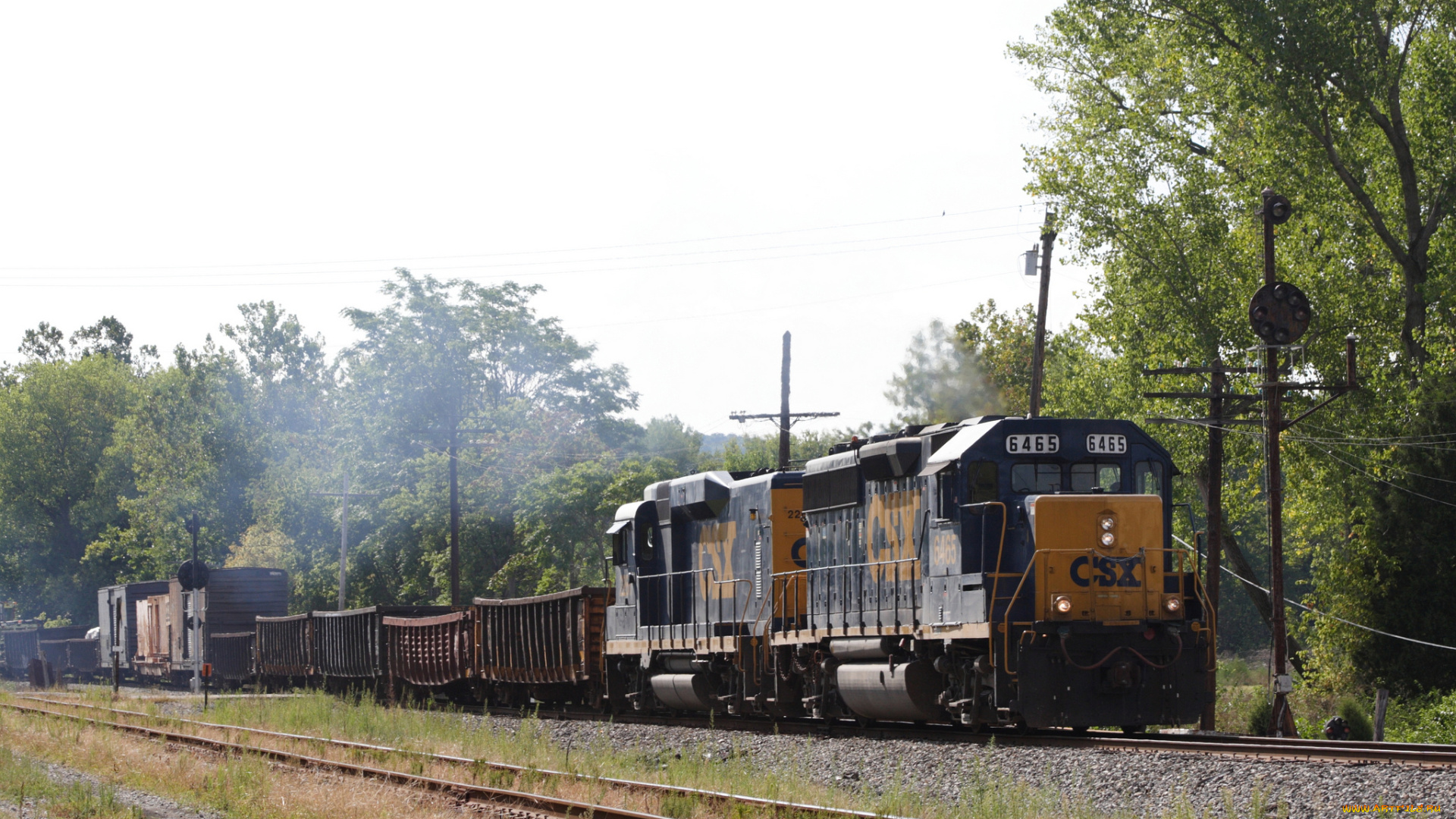 техника, поезда, состав, рельсы, локомотив