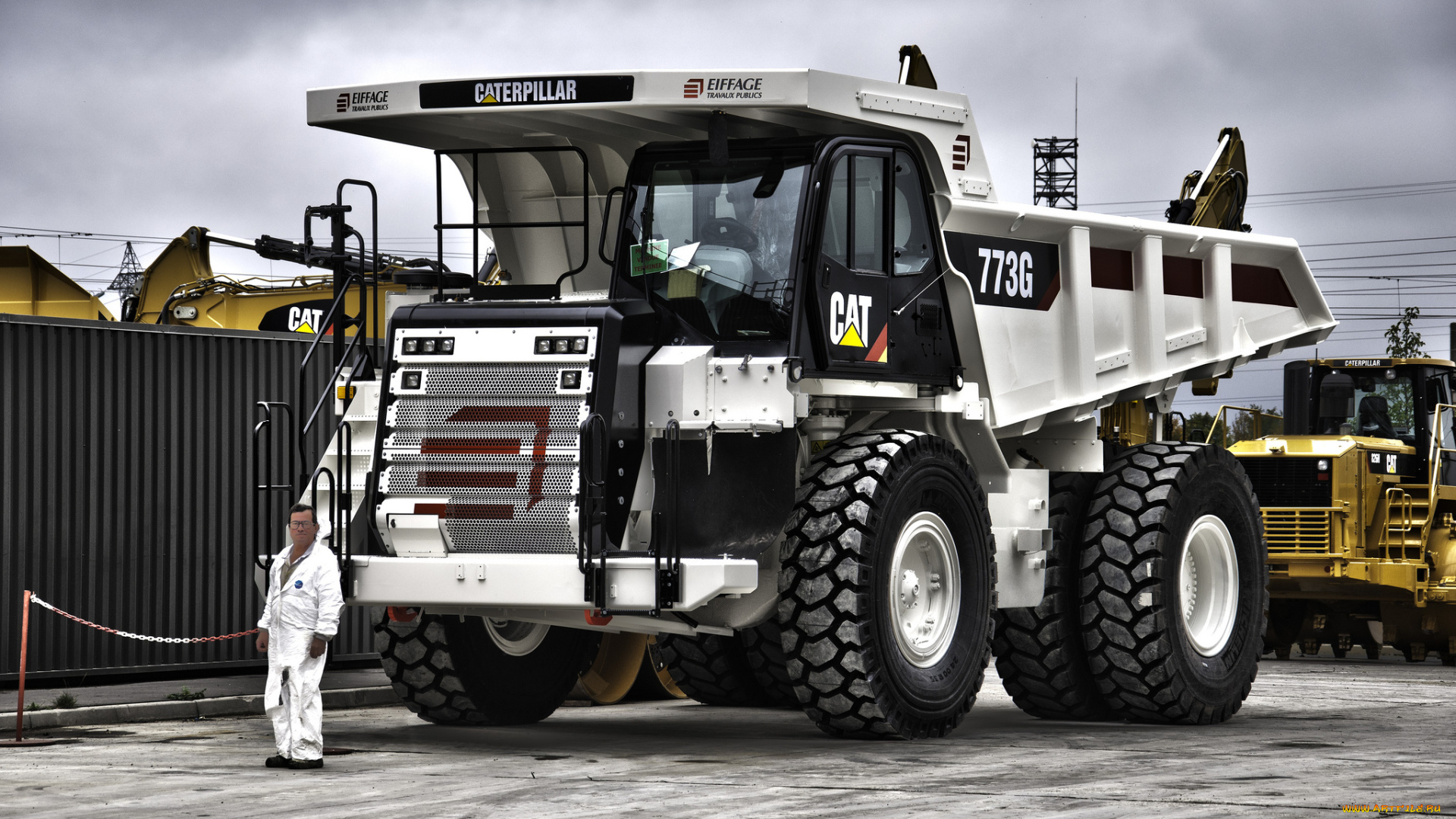 техника, строительная, техника, тяжелый, карьерный, самосвал