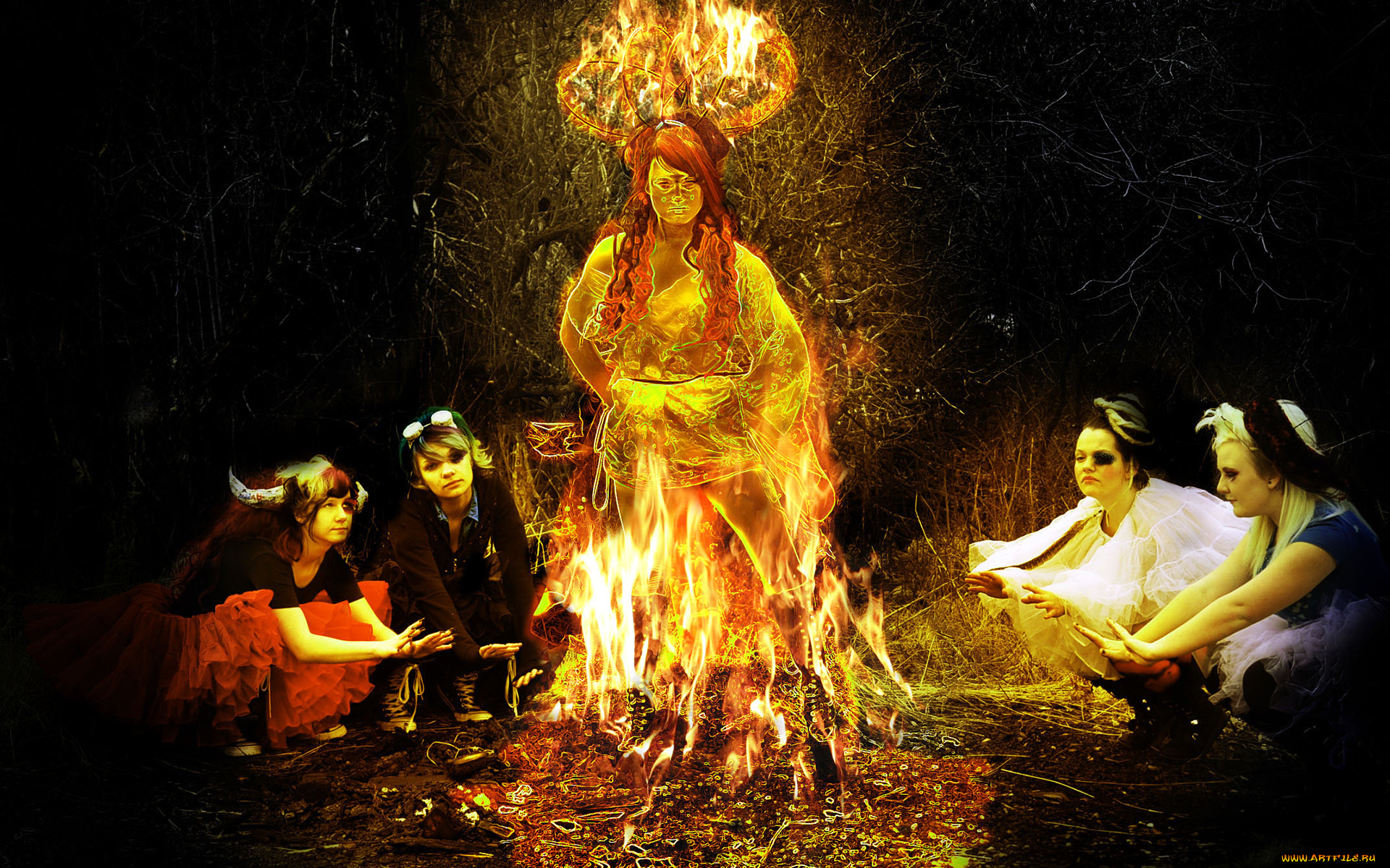 фэнтези, -временный, , не, выбирать, огонь