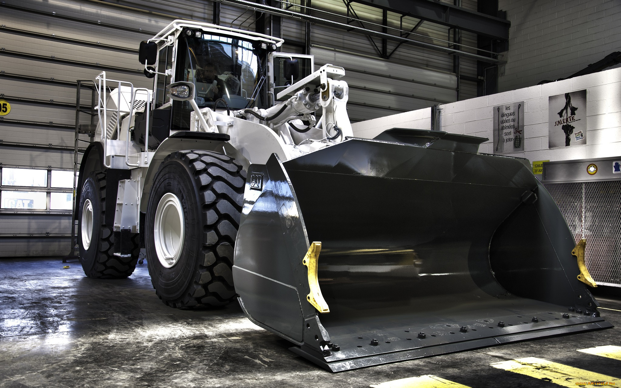 966k, mrf, техника, бульдозеры, на, колёсах, колесный, трактор, ковш