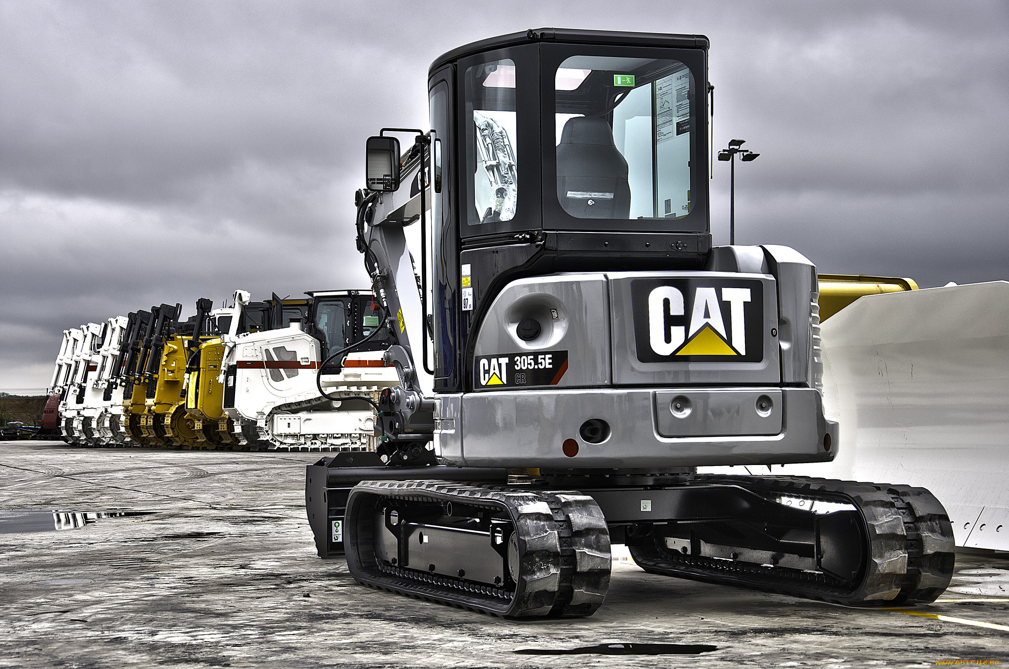 техника, экскаваторы, самоходный, экскаватор