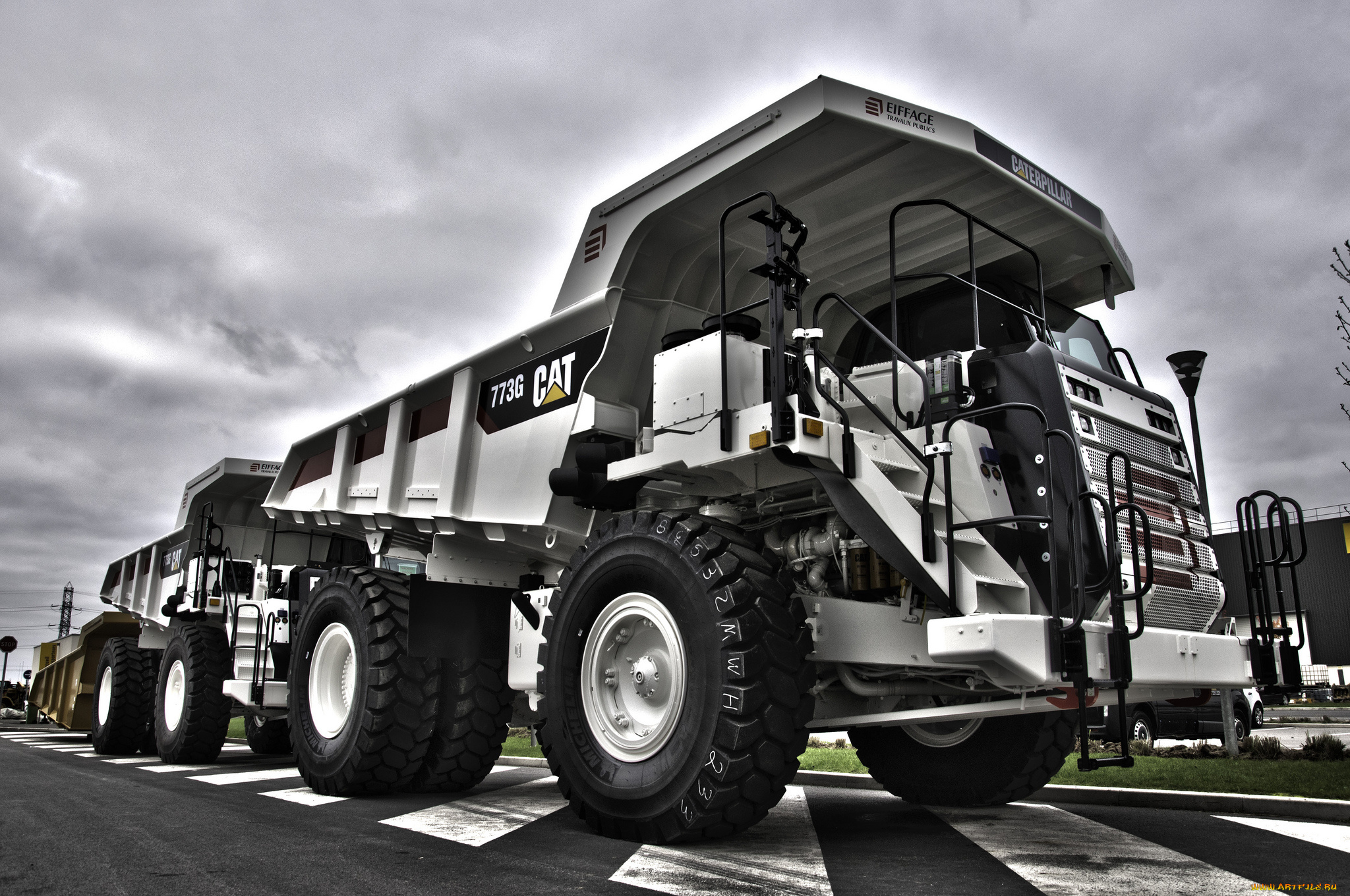 техника, строительная, техника, самосвал, карьерный, тяжелый