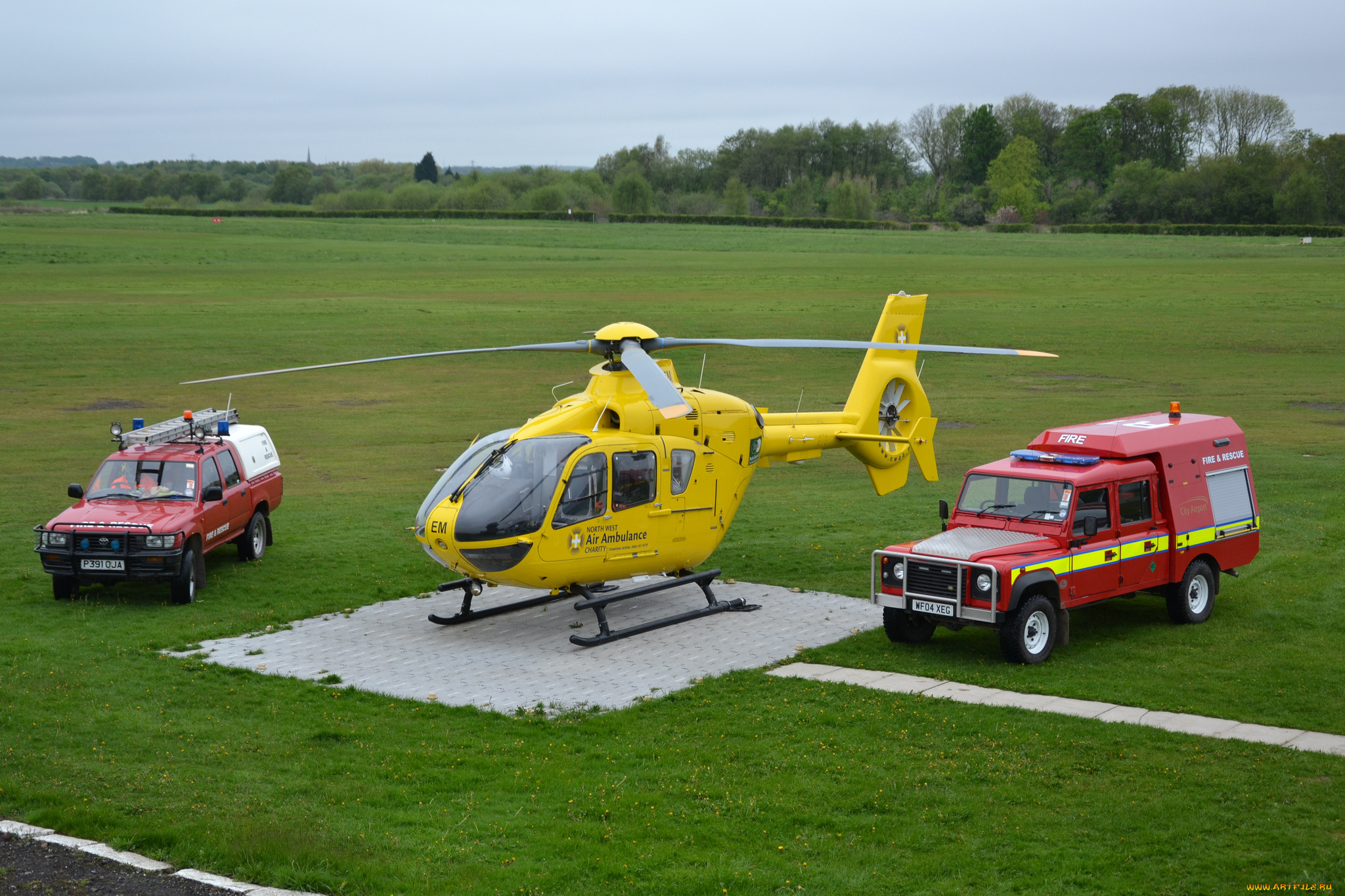 автомобили, пожарные, машины, вертолет, автомобиль, пожарный, спецтехника