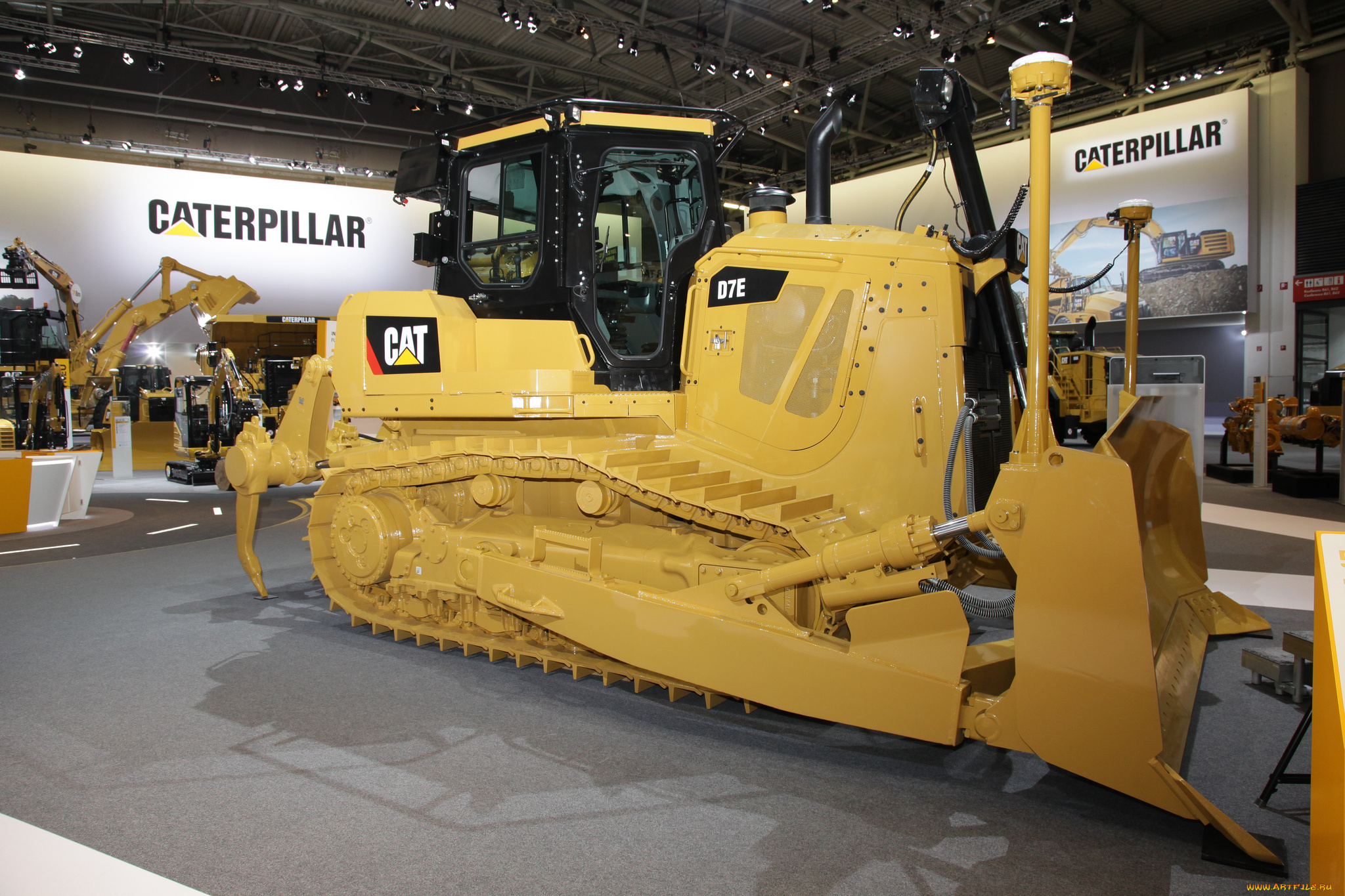 техника, бульдозеры, на, гусенецах, бульдозер, ковш, мощь