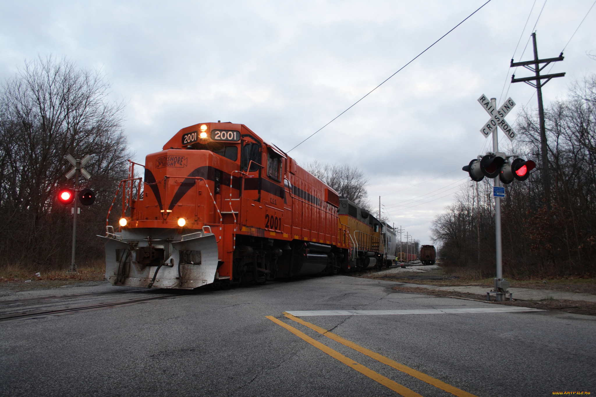 техника, поезда, локомотив, рельсы, состав