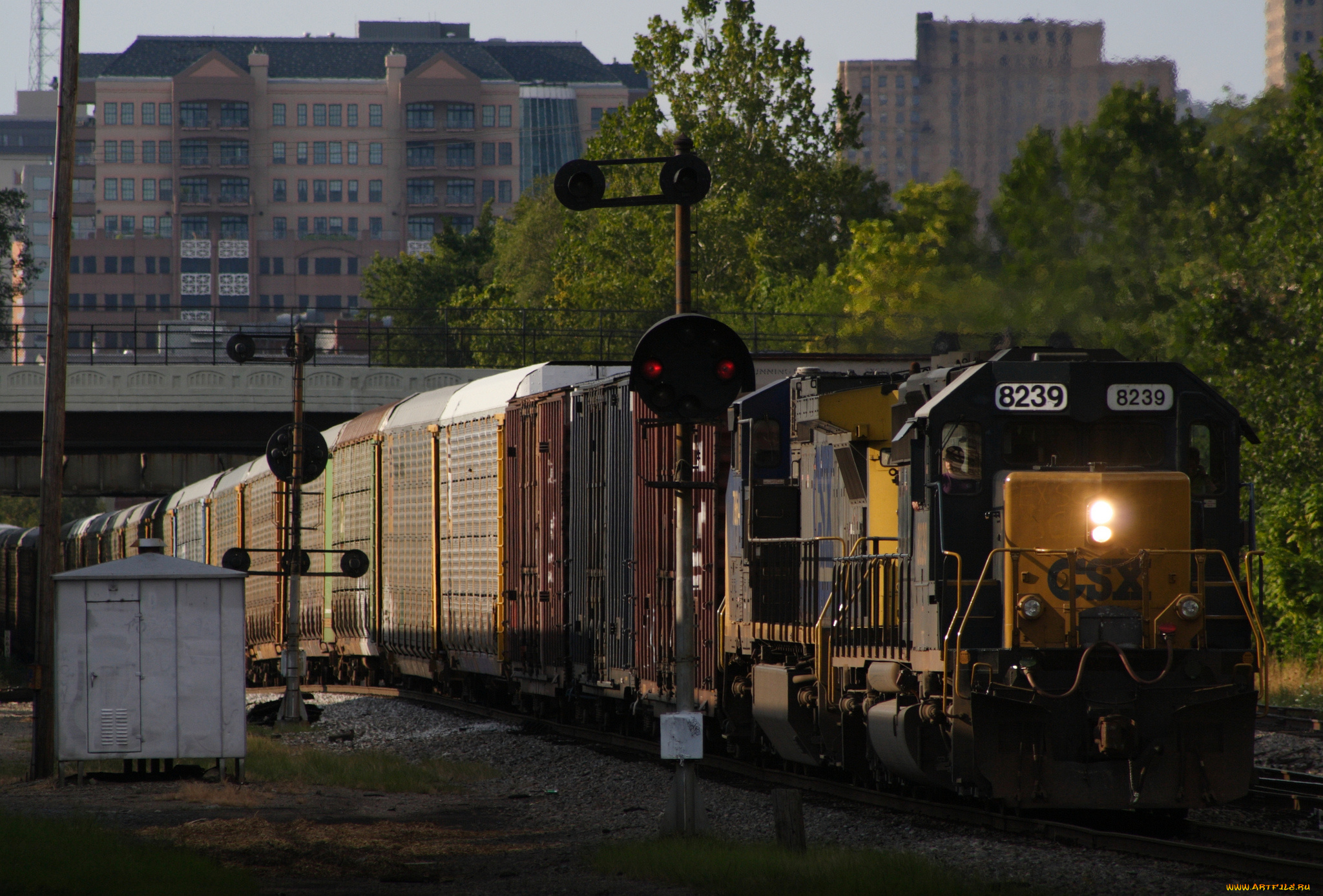 техника, поезда, состав, рельсы, локомотив