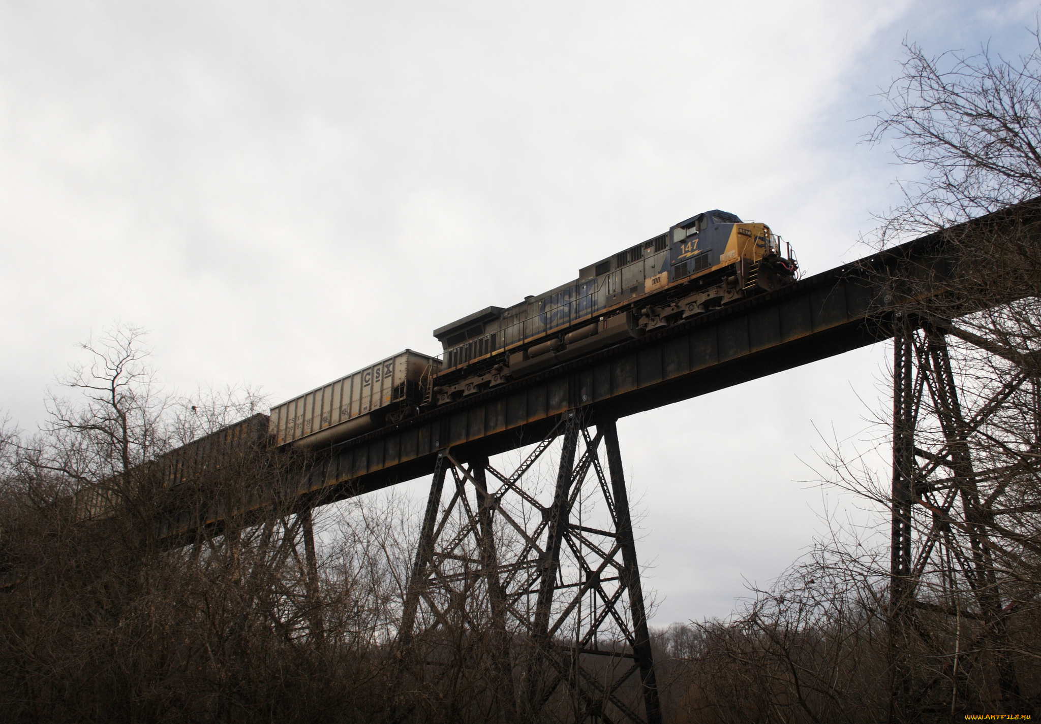 техника, поезда, локомотив, рельсы, состав